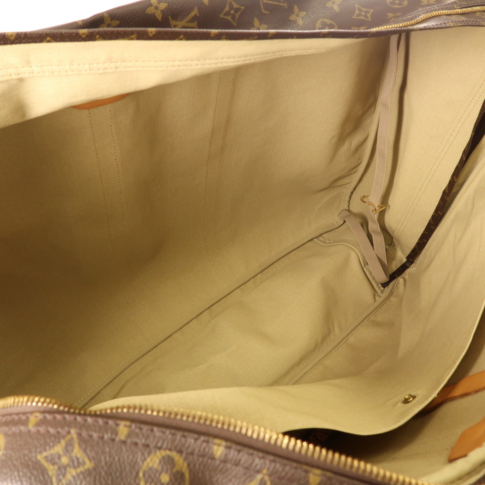 LOUIS VUITTON Monogram Sirius Travel Bag金扣波士頓包棕色