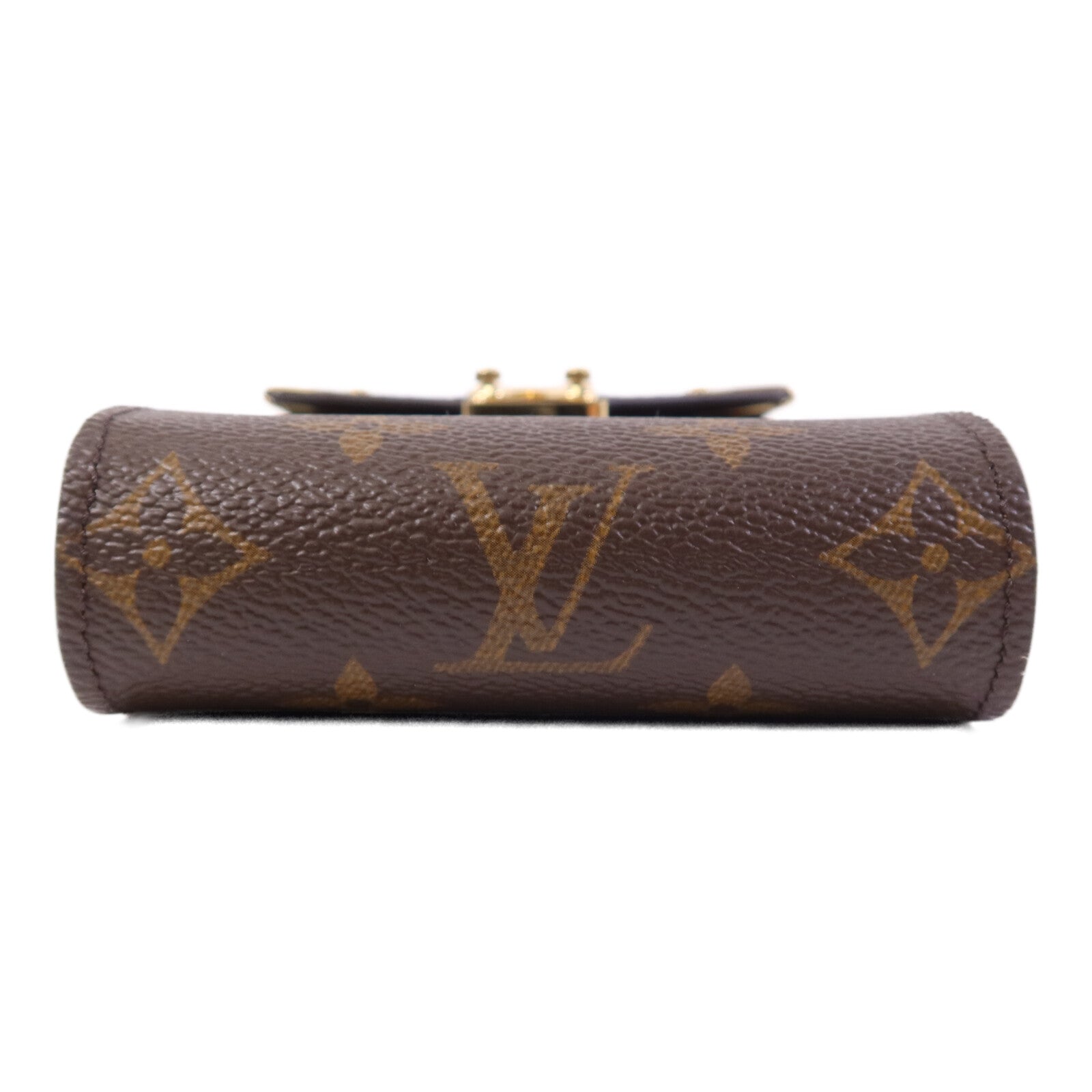 LOUIS VUITTON Monogram Phone Pouch Metis金扣鏈帶肩背袋