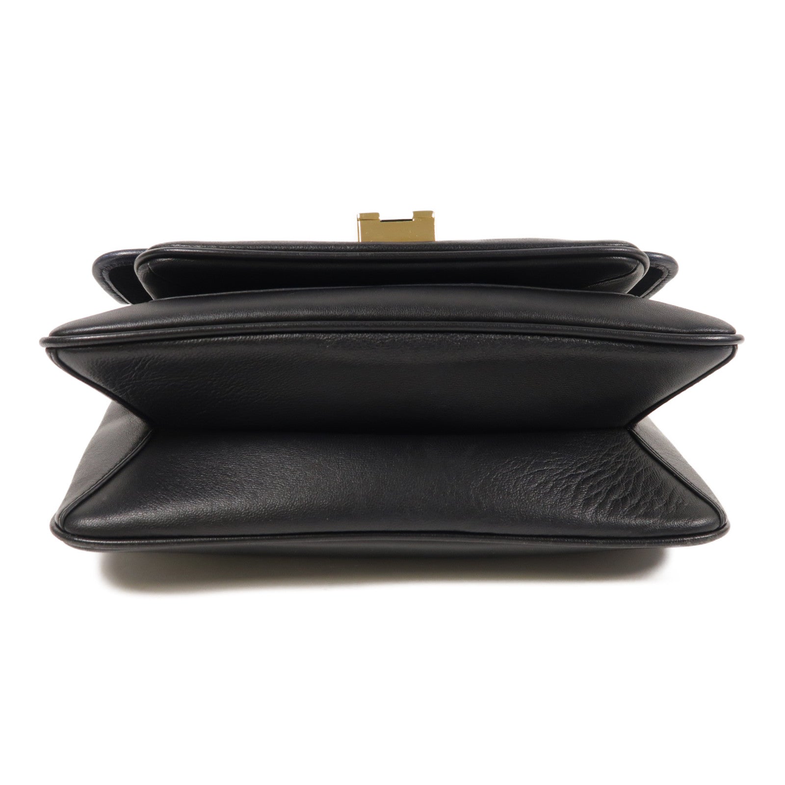 Furla 牛皮皮革Chain Shoulder金扣鏈帶肩背袋