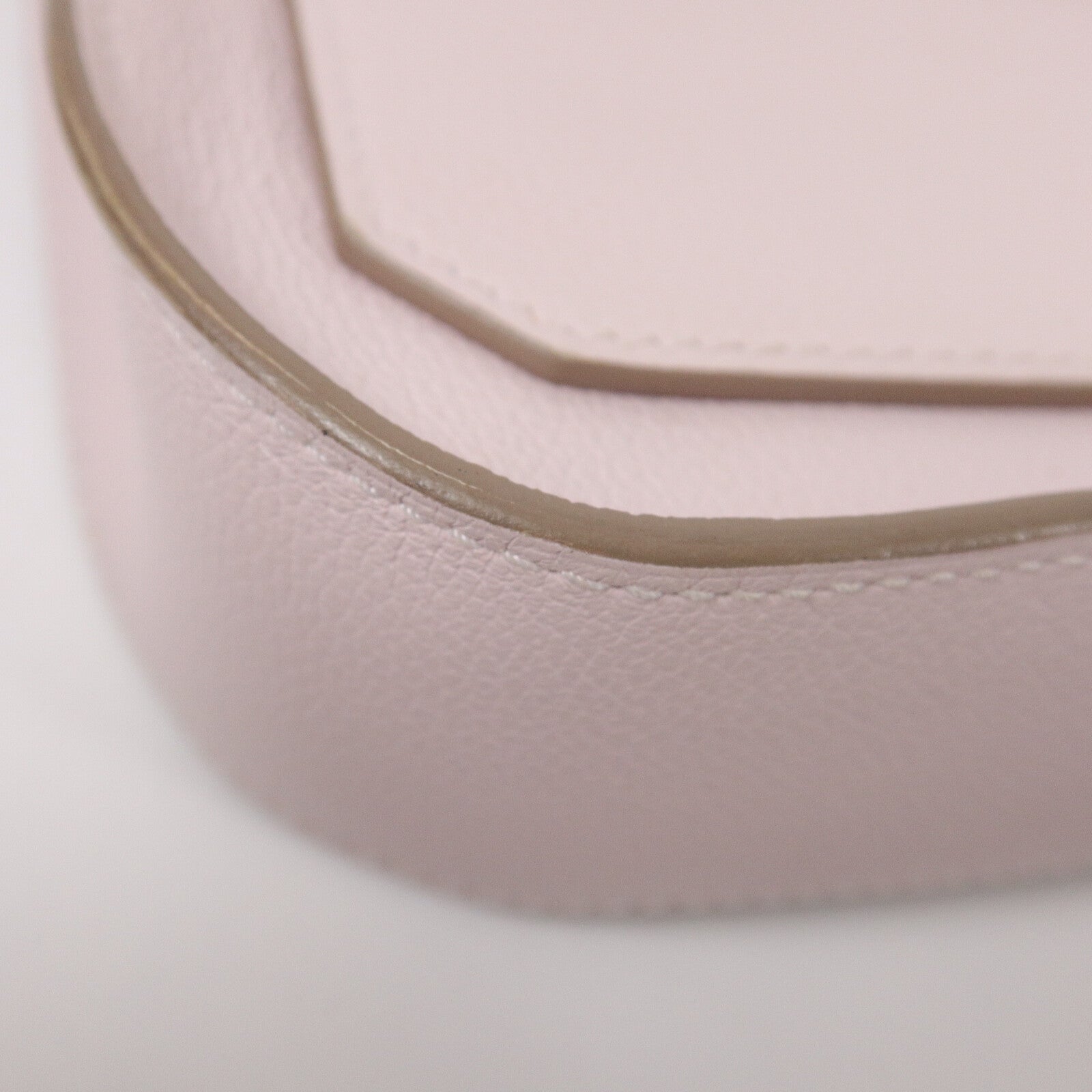 HERMES Evercolor皮革Mini Jypsiere肩背袋Rose Darling