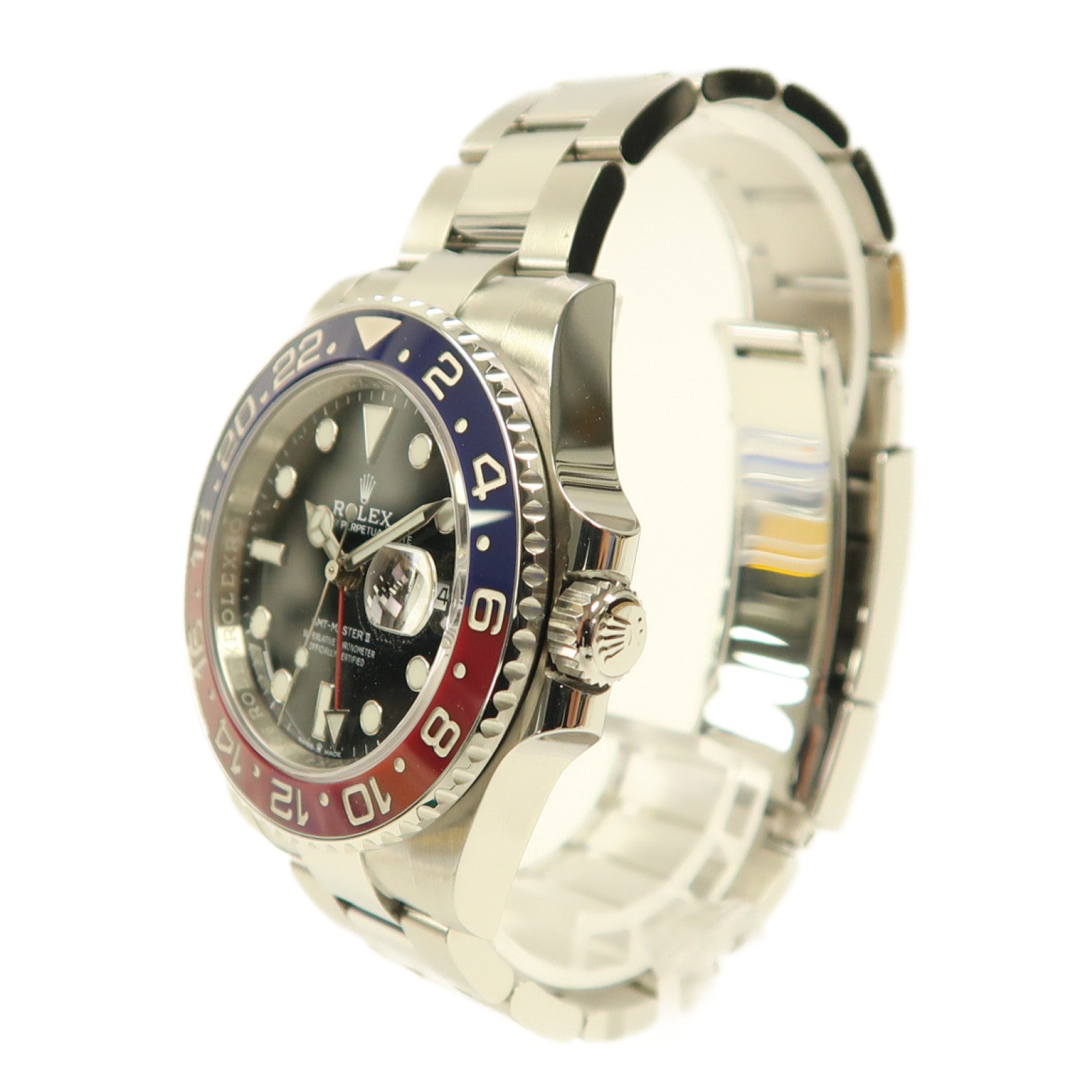 ROLEX GMT-Master II不鏽鋼手錶自動機芯黑色
