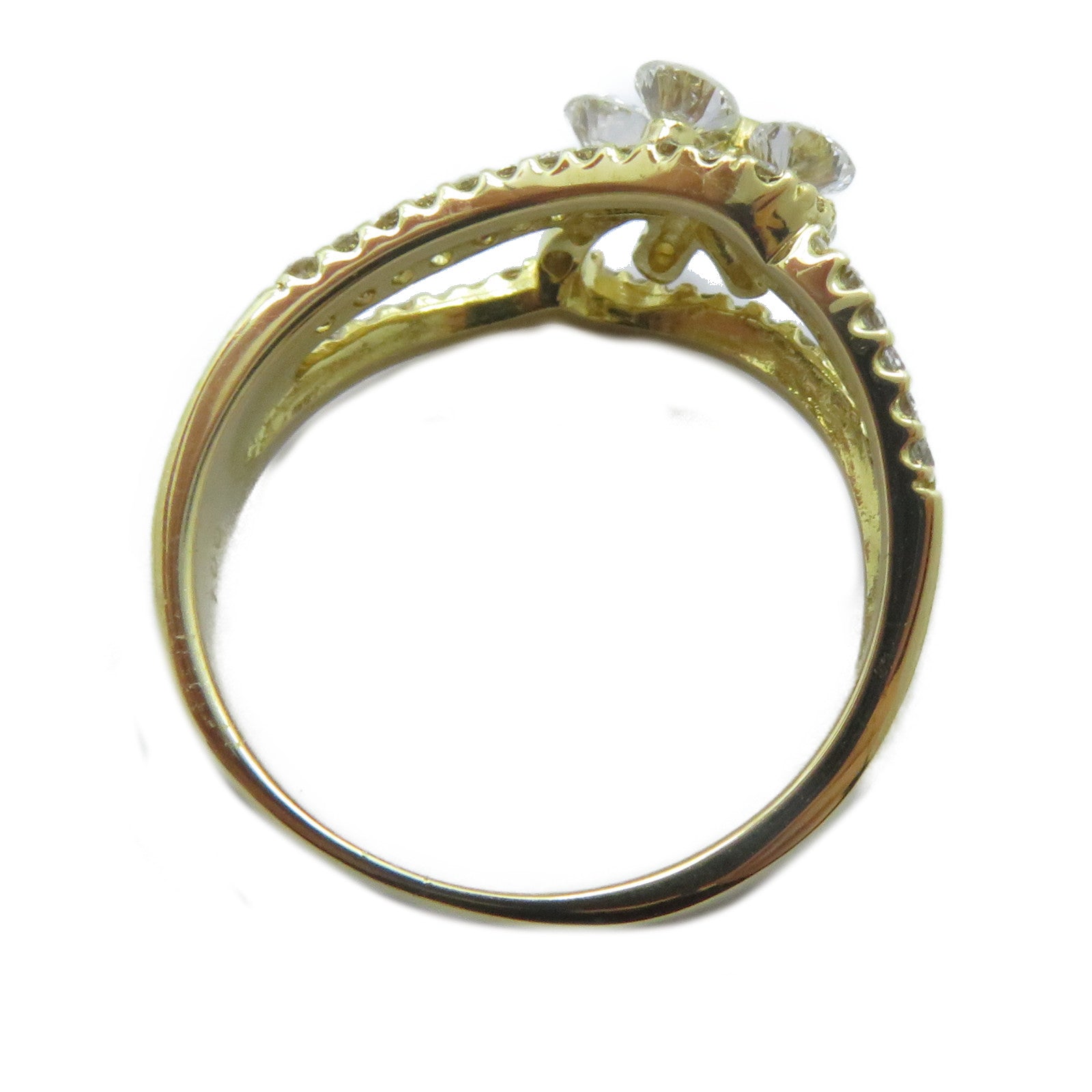 JEWELRY 【激減優惠】18K黃金Diamond Ring 1.00ct鑽石戒指US#7