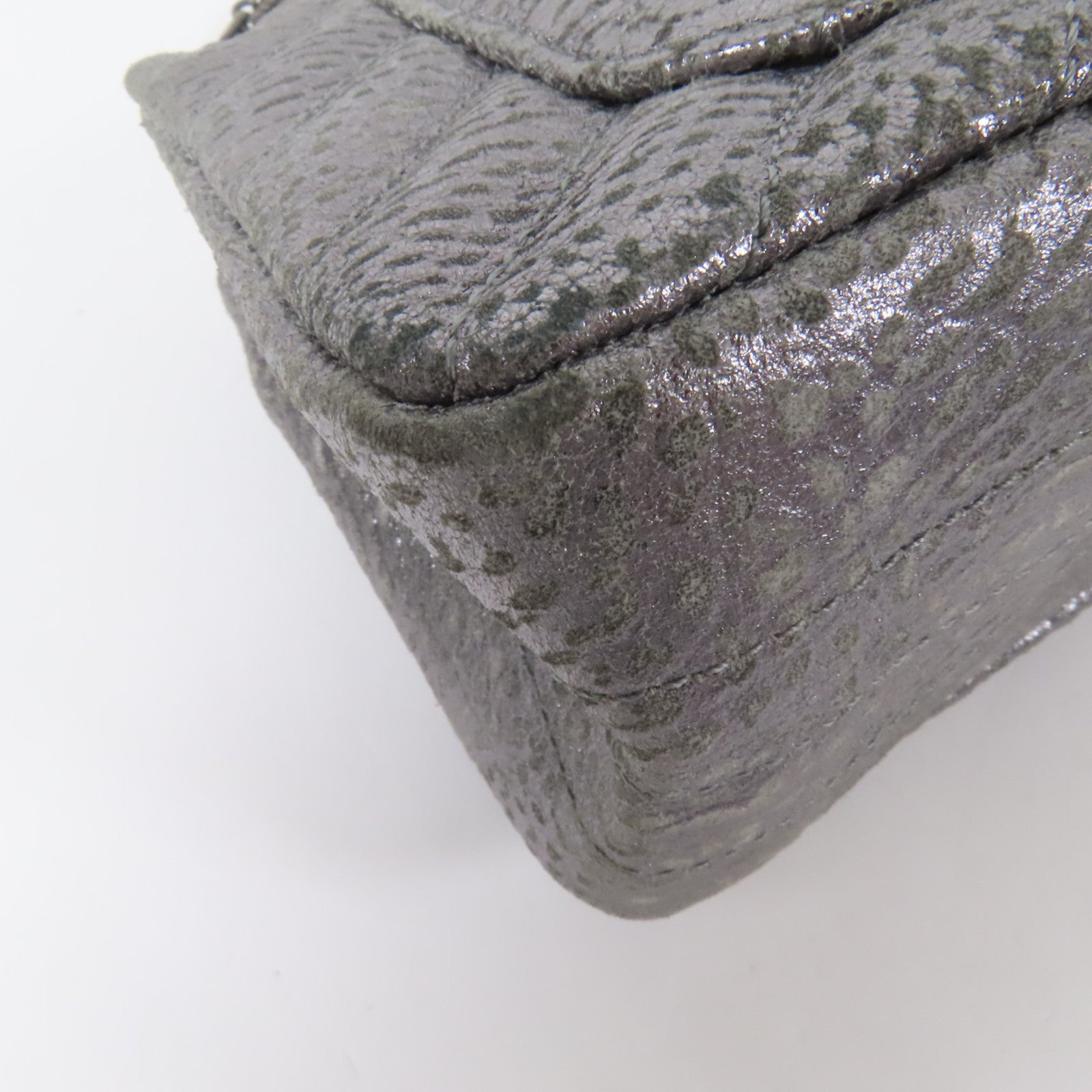 CHANEL 牛皮皮革2.55 Mini鏈帶肩背袋