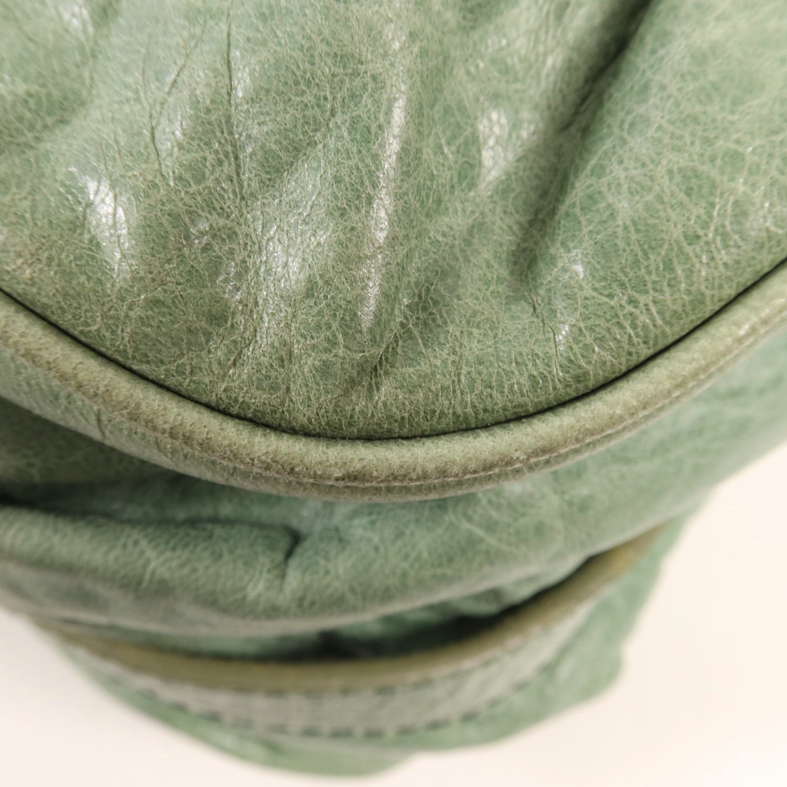 Miu Miu 牛皮皮革2 Way Shoulder金扣手挽肩背兩用袋