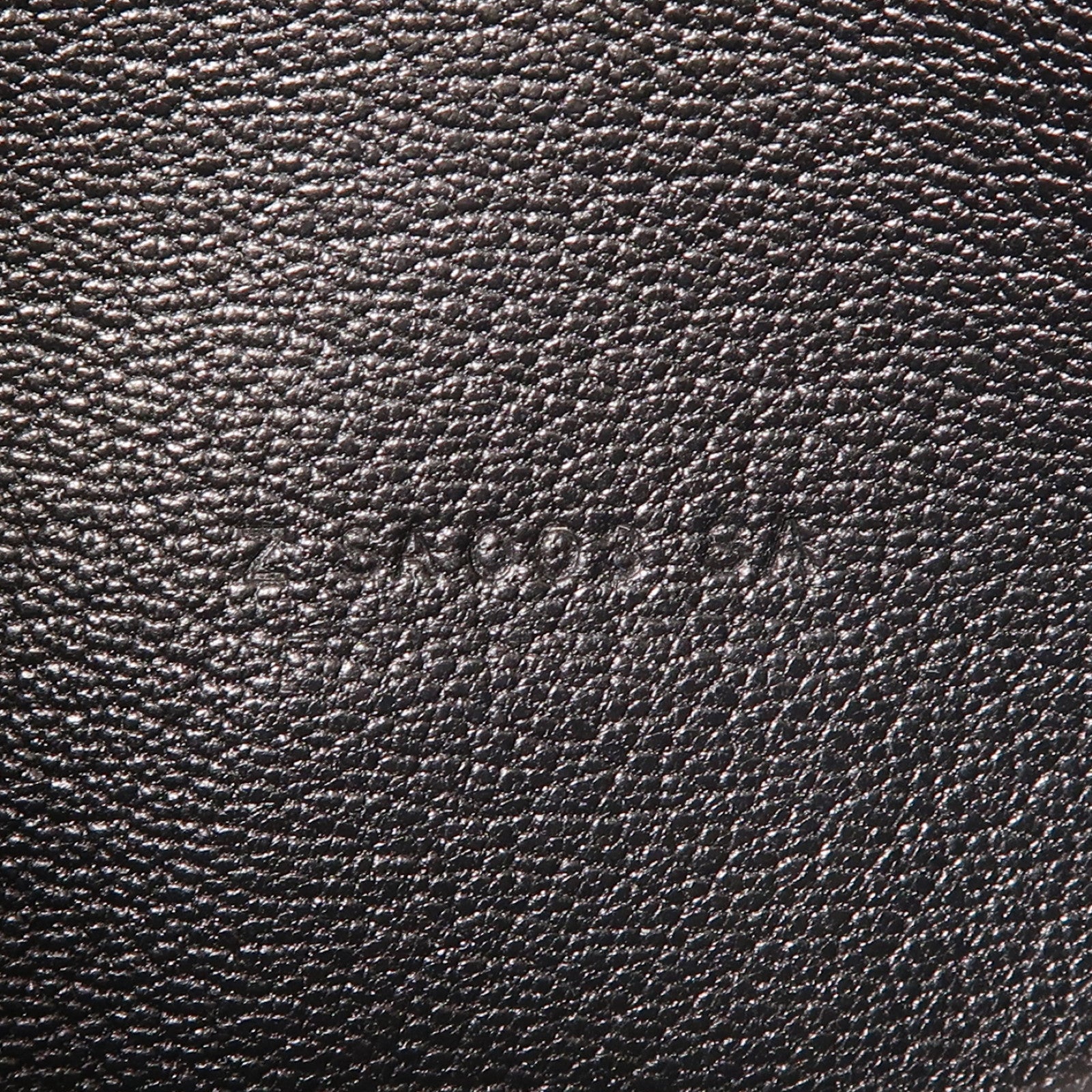 HERMES 鴕鳥皮革Portefeuille Bearn Souffle金扣長錢包Noir黑色