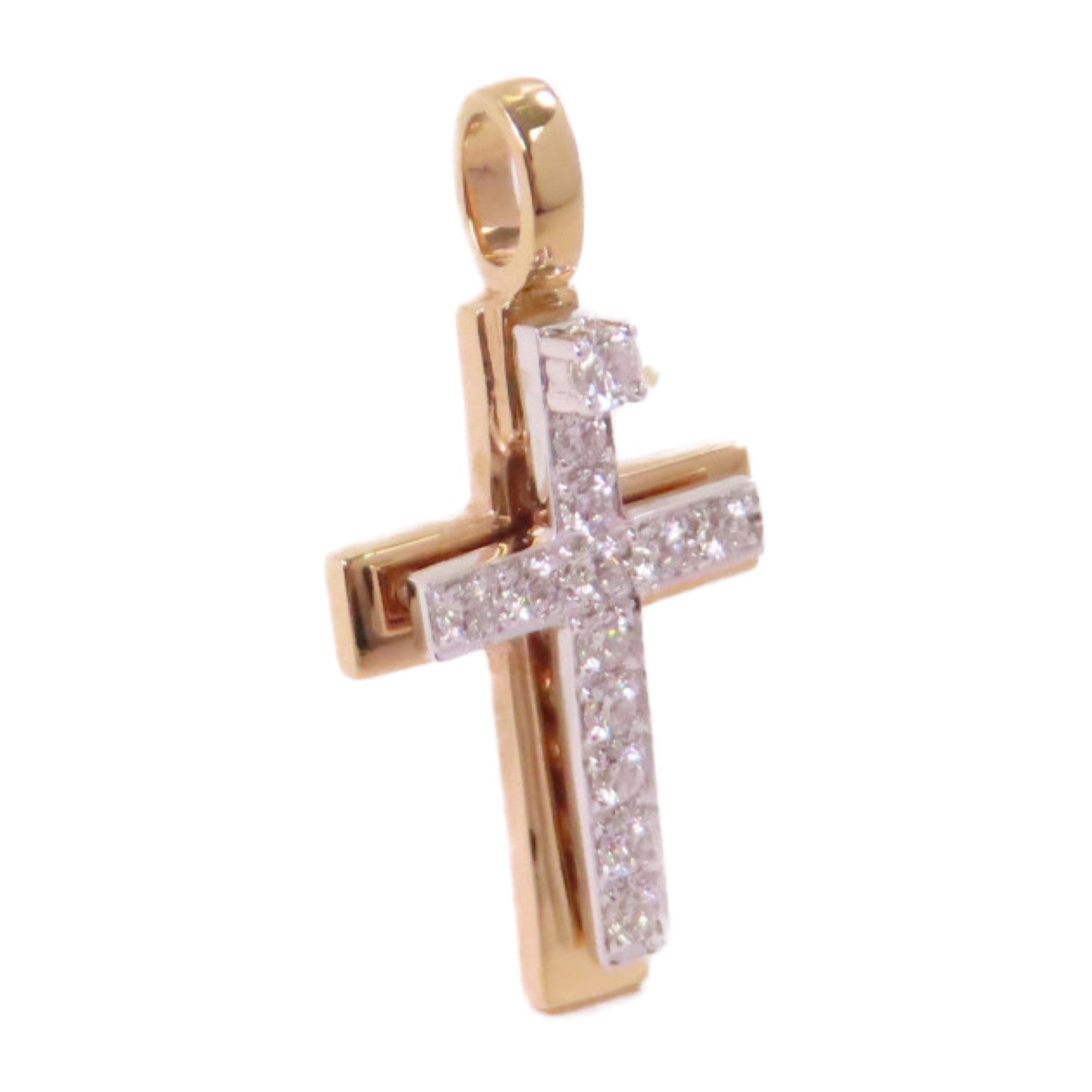 JEWELRY 18K白金Diamond Pendant Top 0.29ct鑽石吊墜