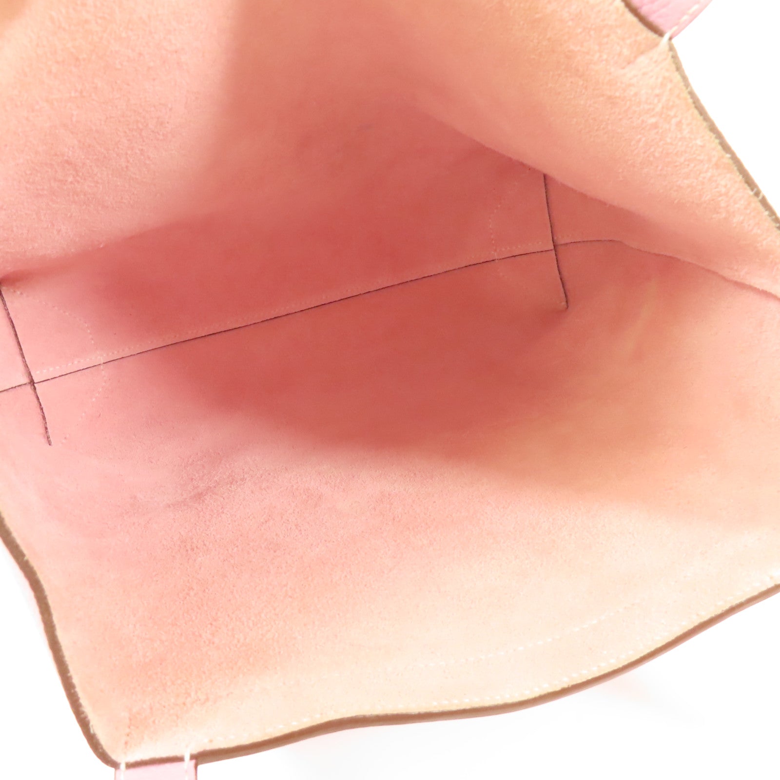 HERMES Clemence皮革Cabasellier 31肩背袋Mauve Sylvestre