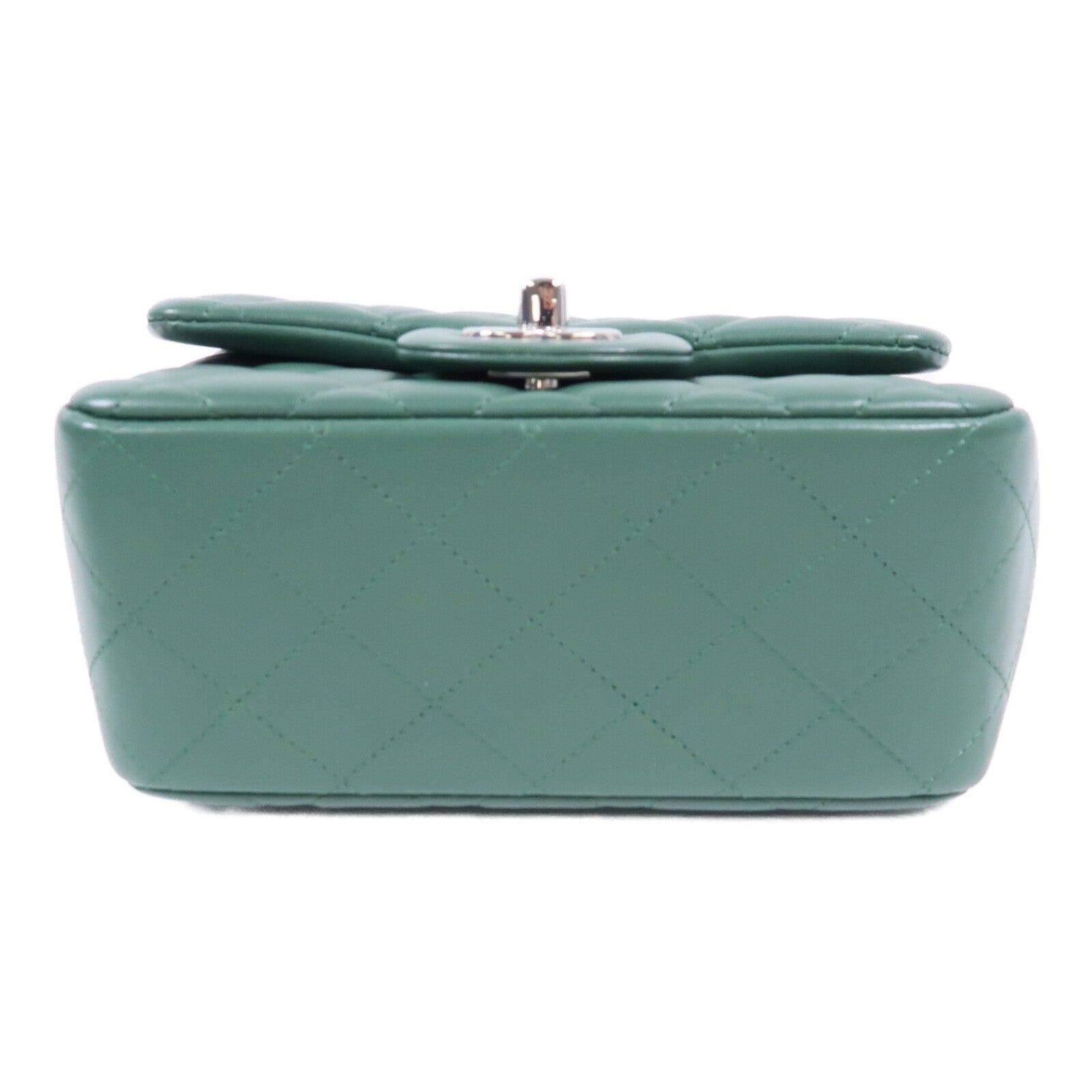 CHANEL 羊皮皮革Mini Classic 17鏈帶肩背袋