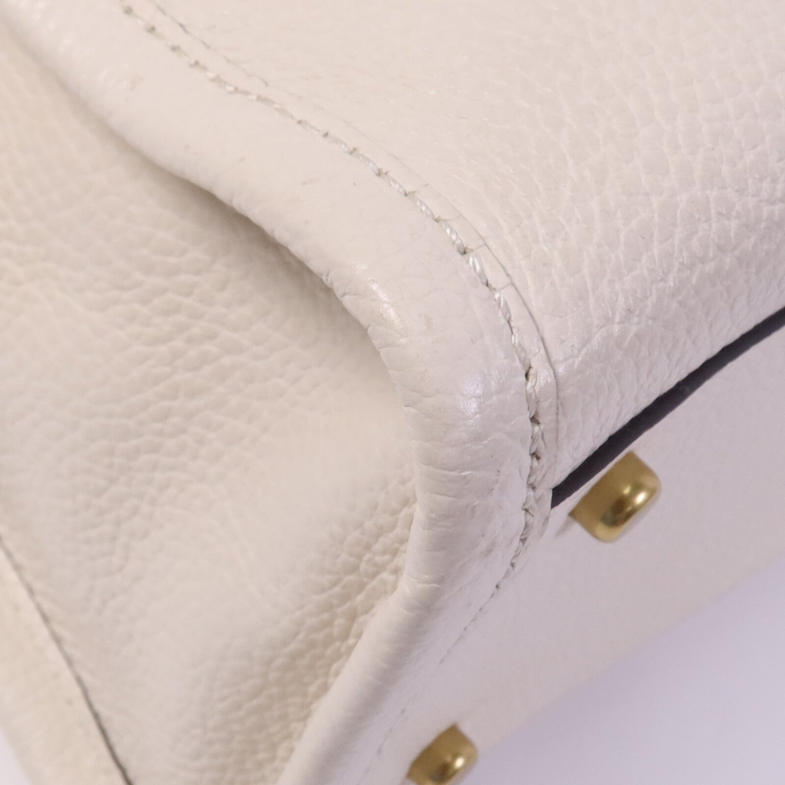 COACH 牛皮皮革2 Way Shoulder Bag金扣手挽肩背兩用袋