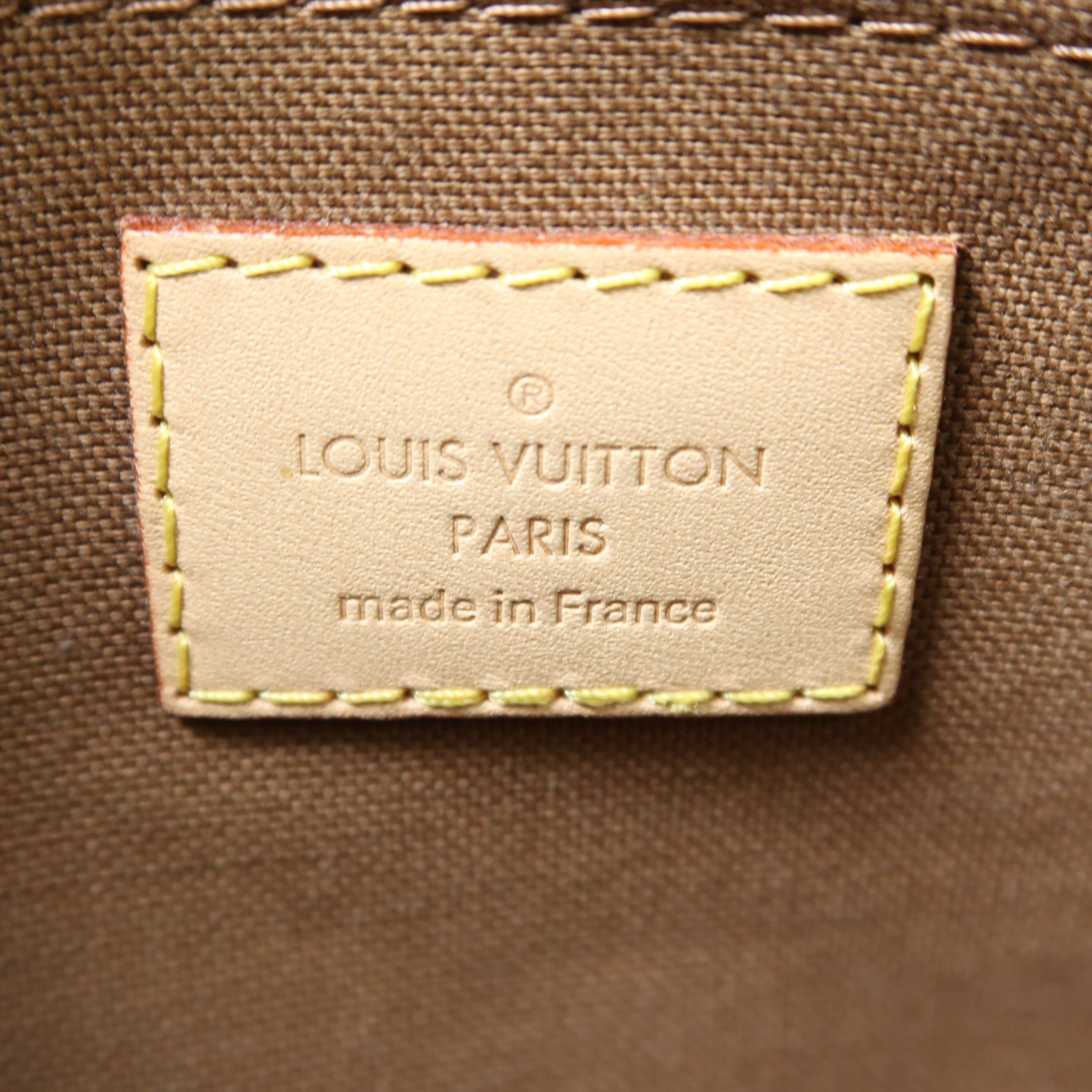 LOUIS VUITTON Monogram POCHETTE ACCESSOILES 金扣肩背袋啡色