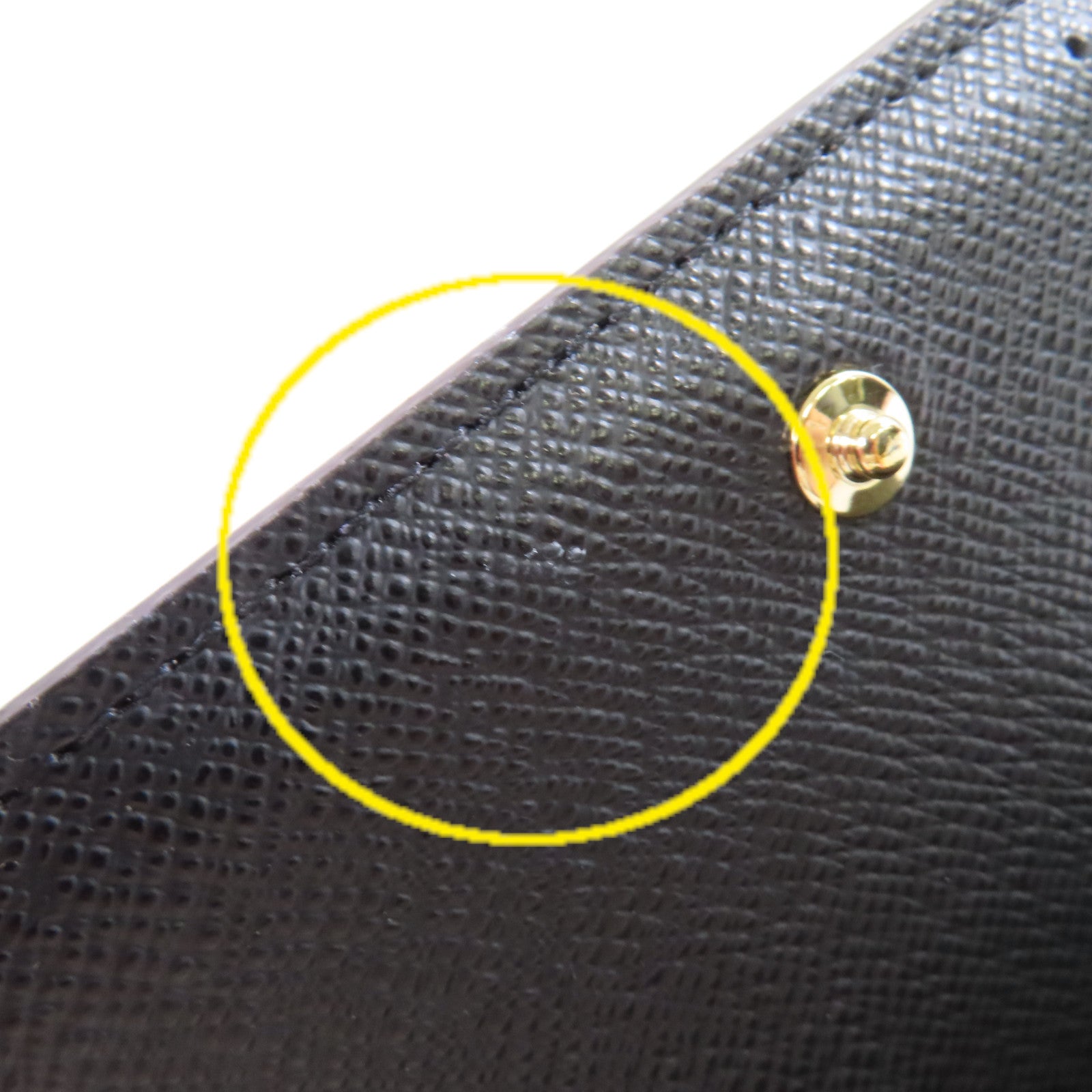 LOUIS VUITTON Monogram Lou Wallet金扣迷你錢包啡色