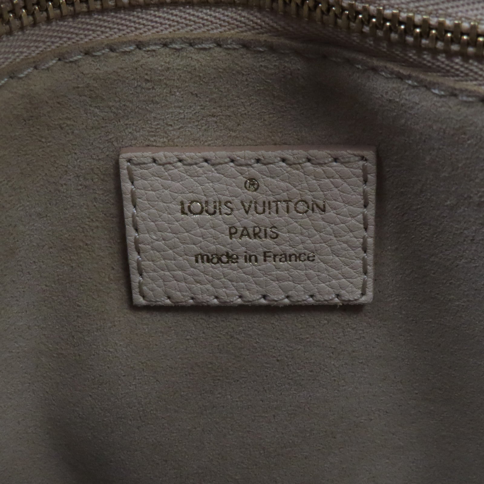 LOUIS VUITTON 【激減優惠】牛皮皮革Volta金扣手挽肩背兩用袋米色