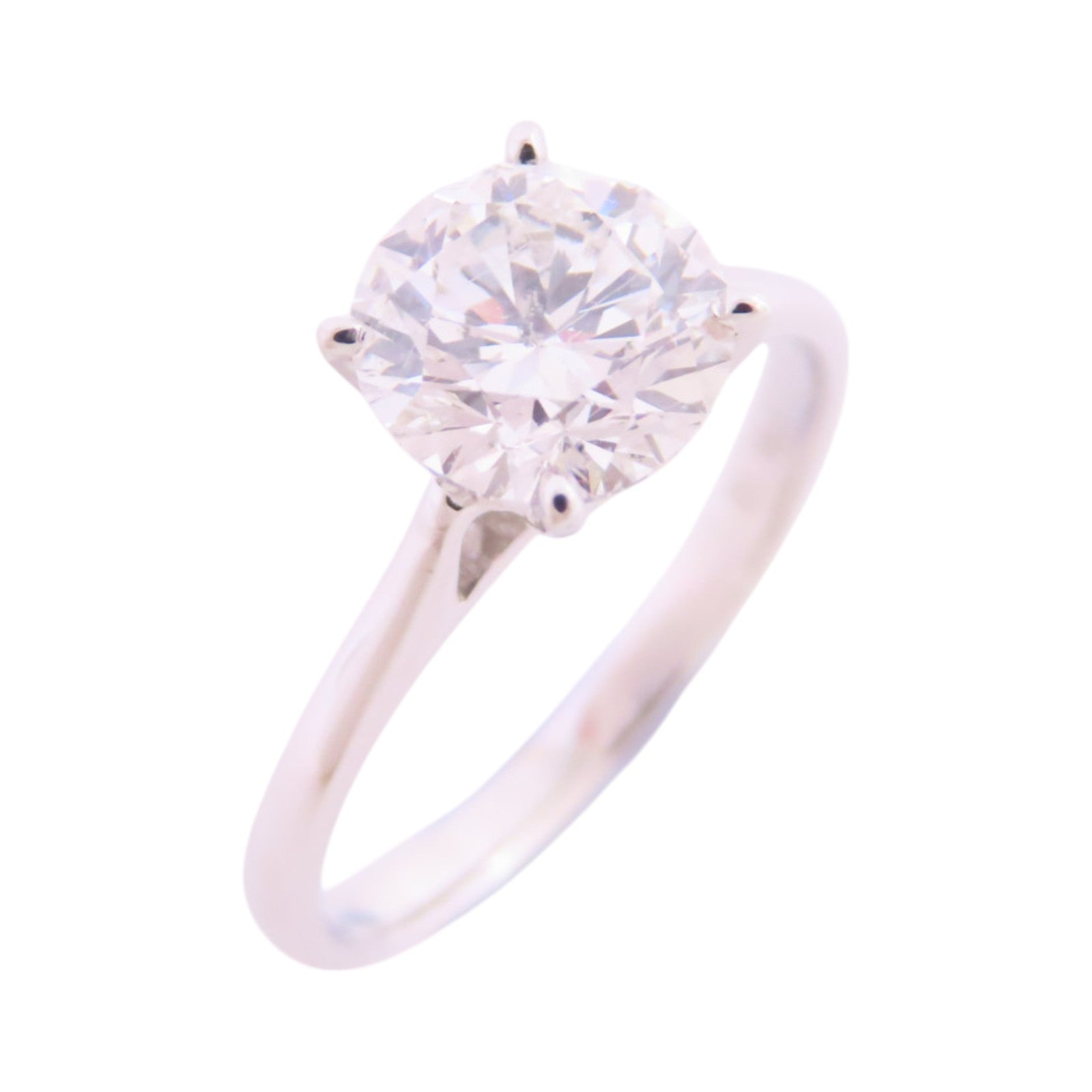 JEWELRY (PRICE DOWN) Diamond Ring US#4.75 18K White Gold