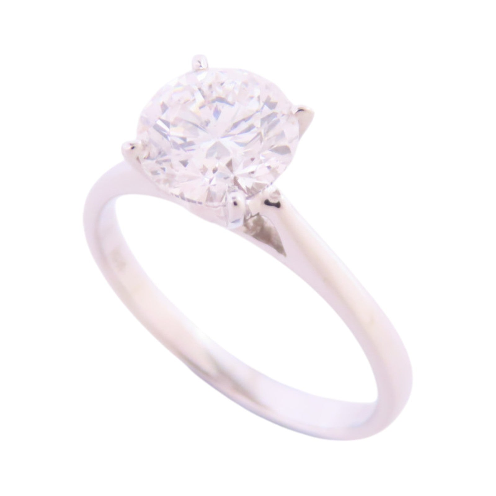 JEWELRY (PRICE DOWN) Diamond Ring US#4.75 18K White Gold