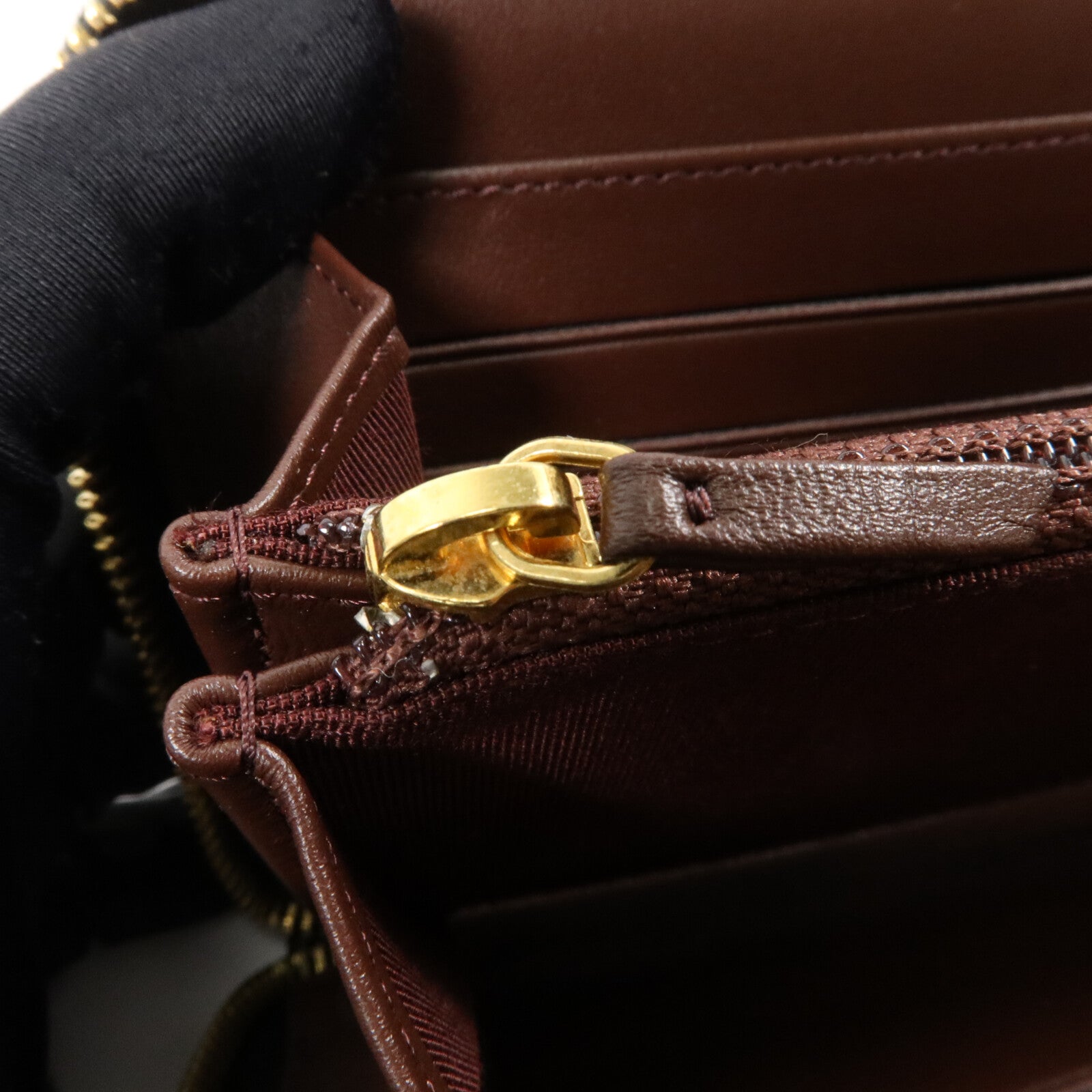 CHANEL 牛皮皮革Zipper Long Wallet長錢包