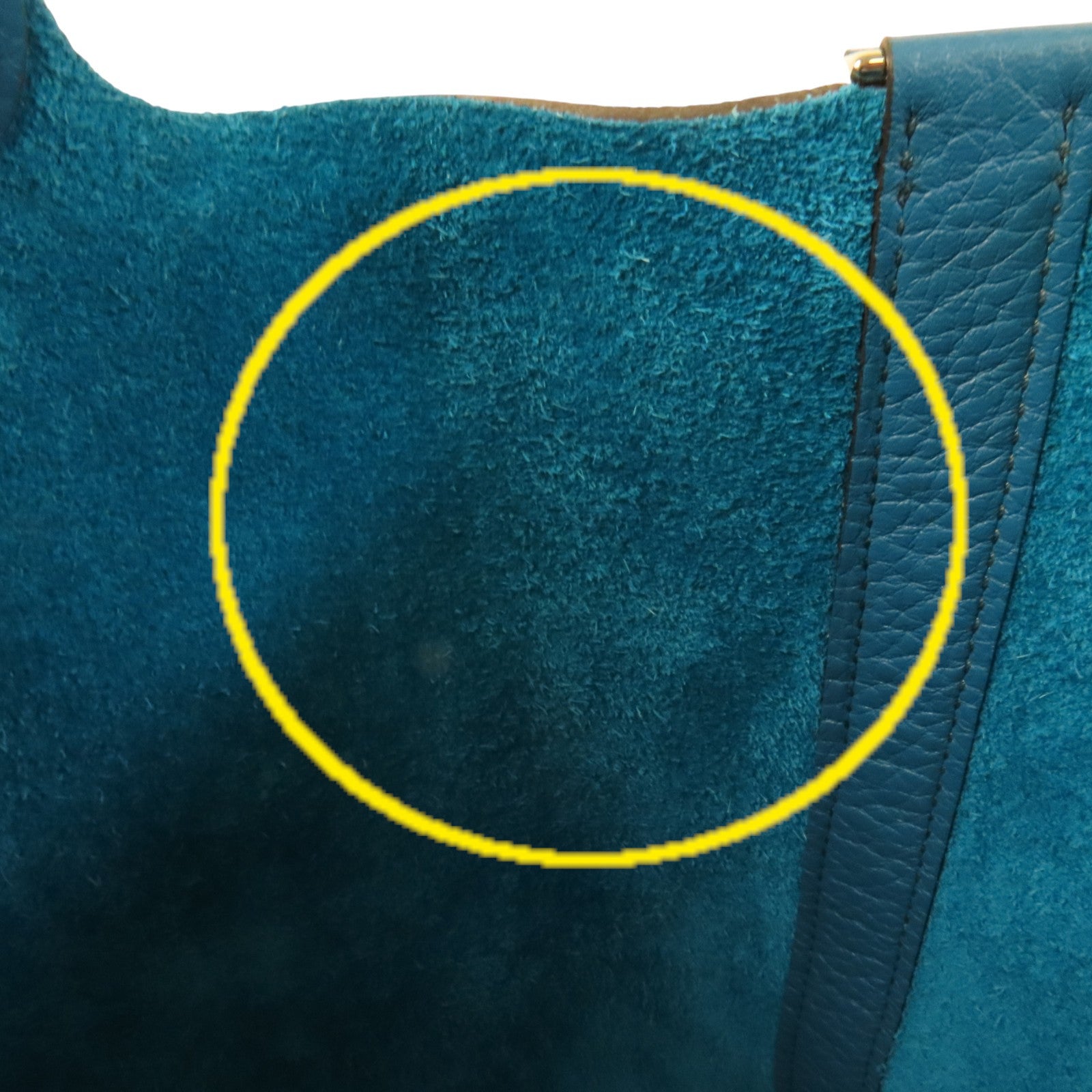 HERMES Clemence Picotin GM銀扣手挽袋