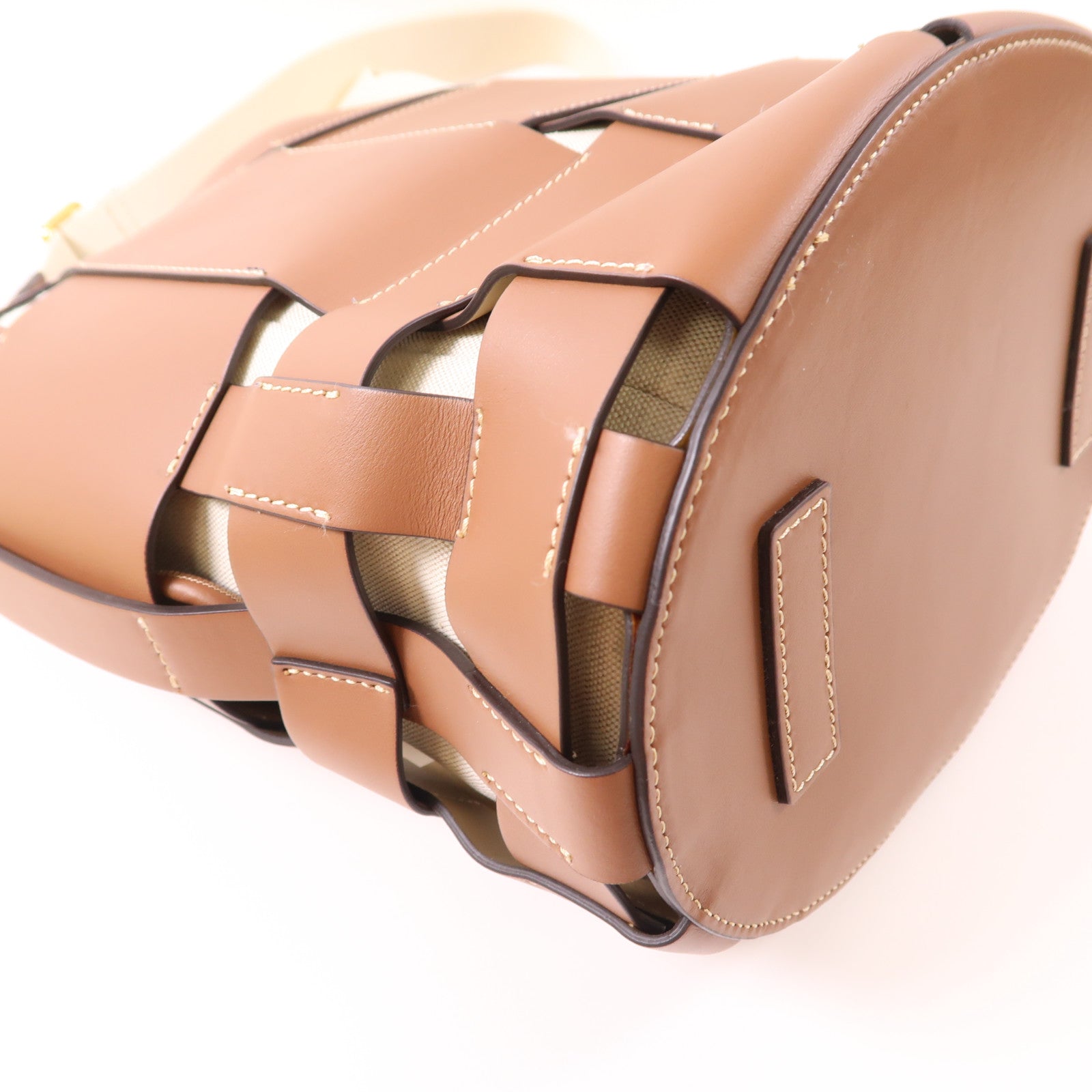 BURBERRY 牛皮皮革Foster Bucket Bag金扣肩背袋