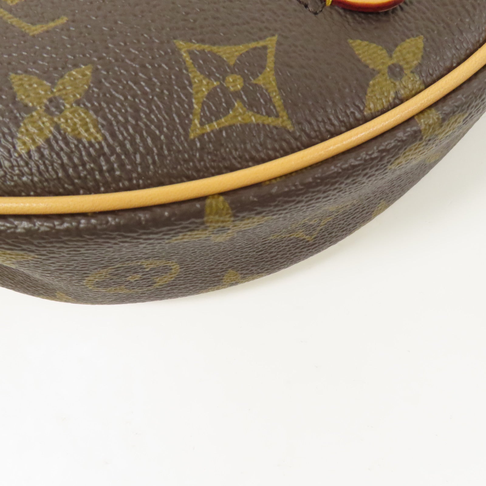 LOUIS VUITTON Monogram Loop金扣肩背袋棕色