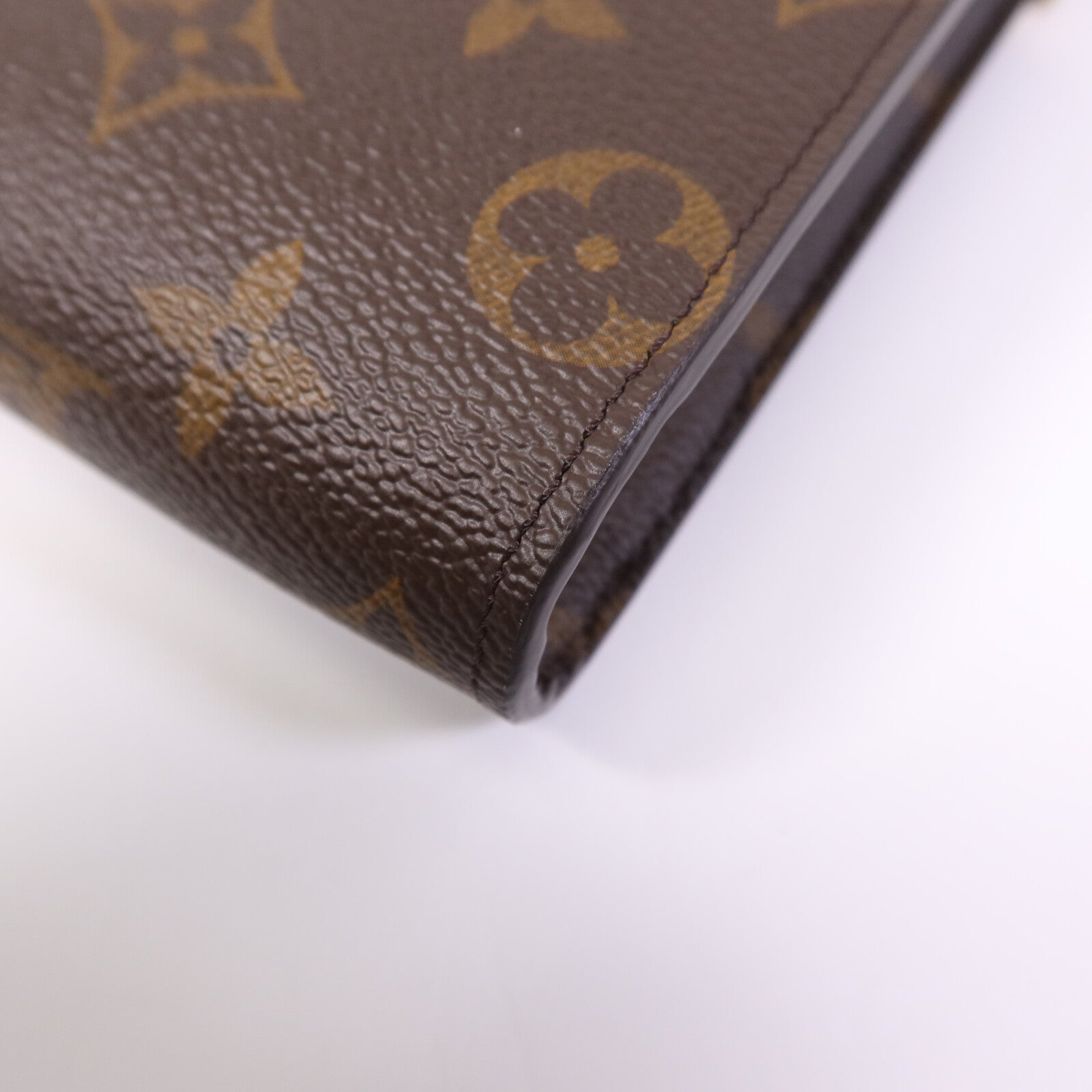 LOUIS VUITTON Monogram Phone Pouch Metis金扣鏈帶肩背袋