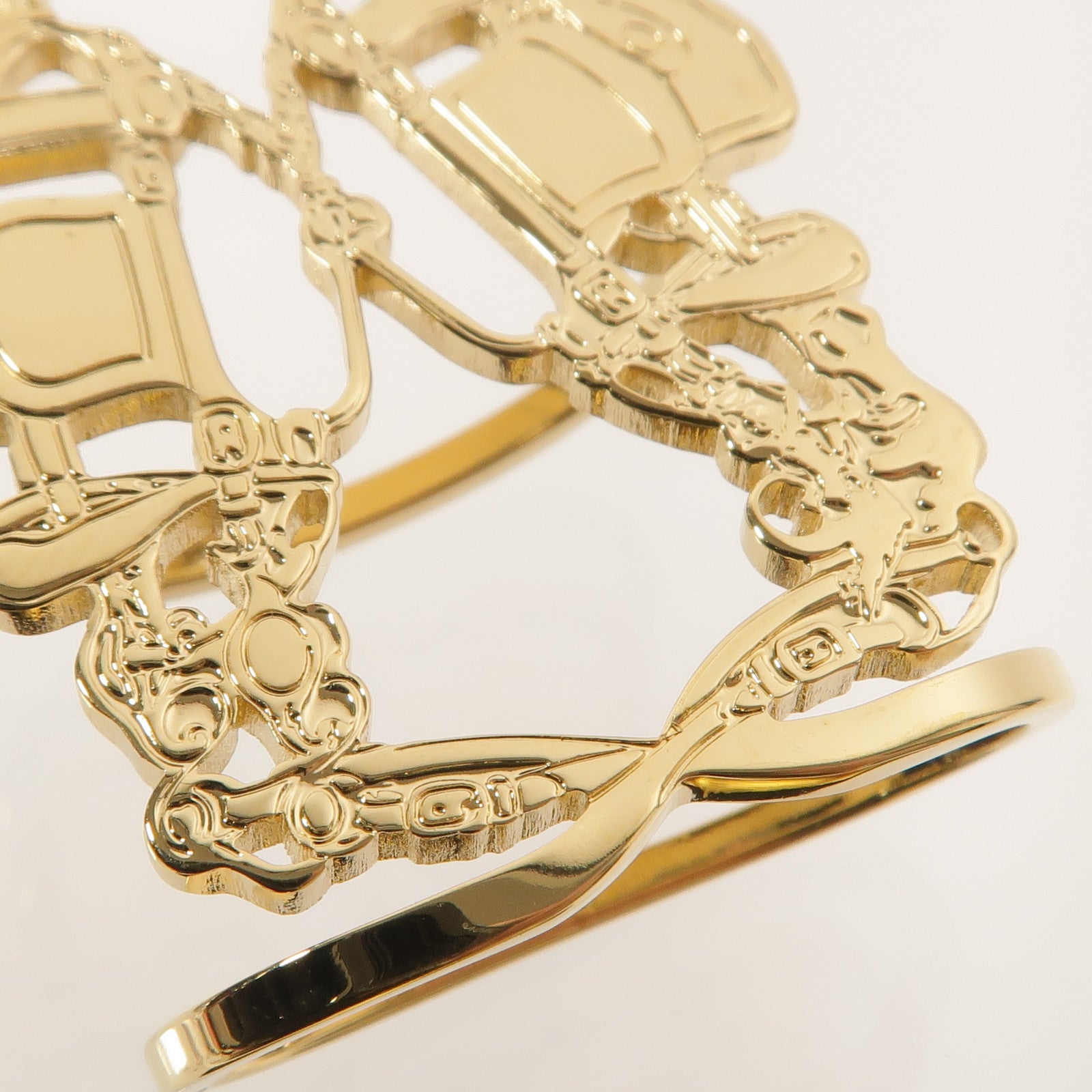 HERMES 【激減優惠】金屬Brides de Gala Scarf Ring絲巾扣