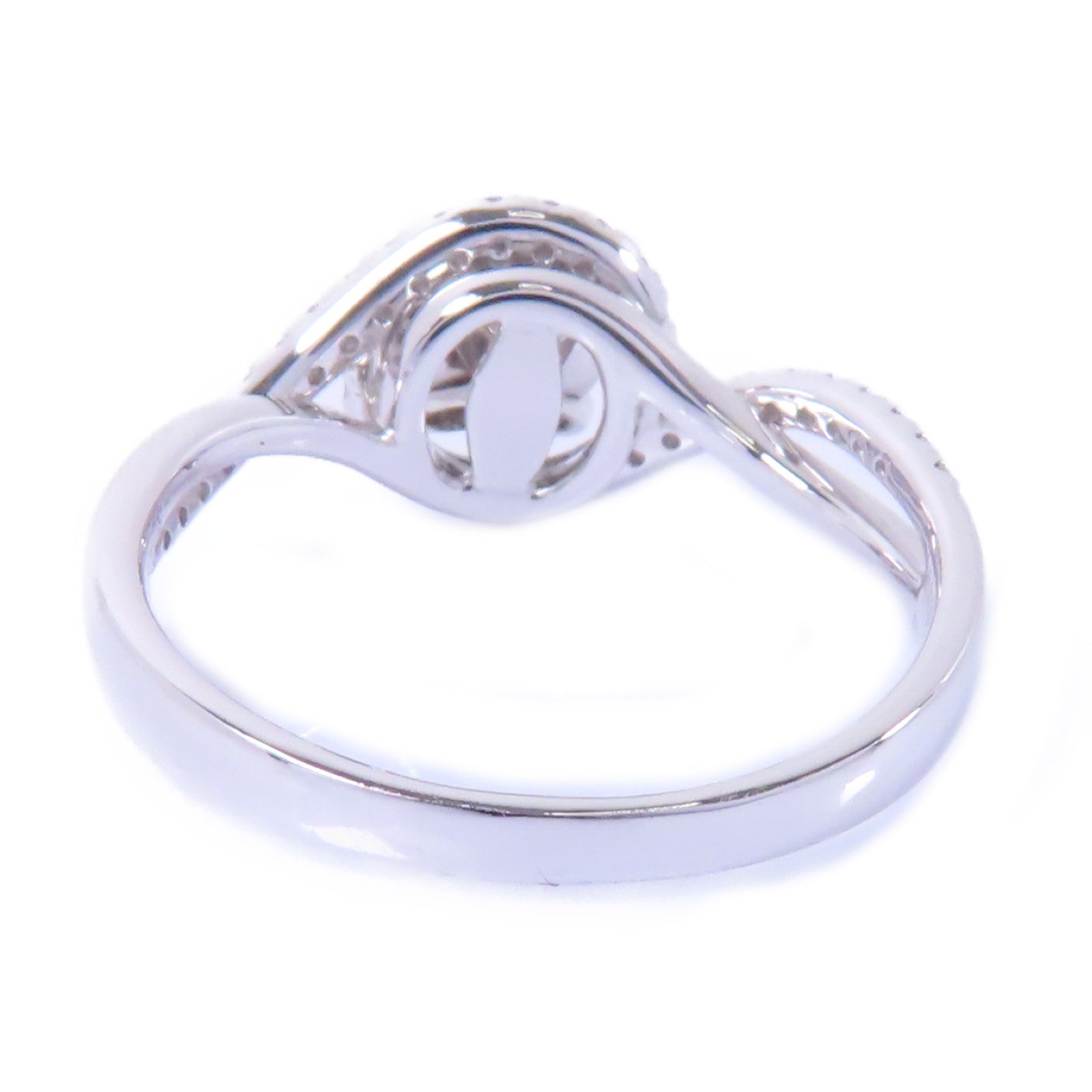 JEWELRY 18K白金Diamond Ring 0.31ct/0.242ct鑽石戒指US#6.5