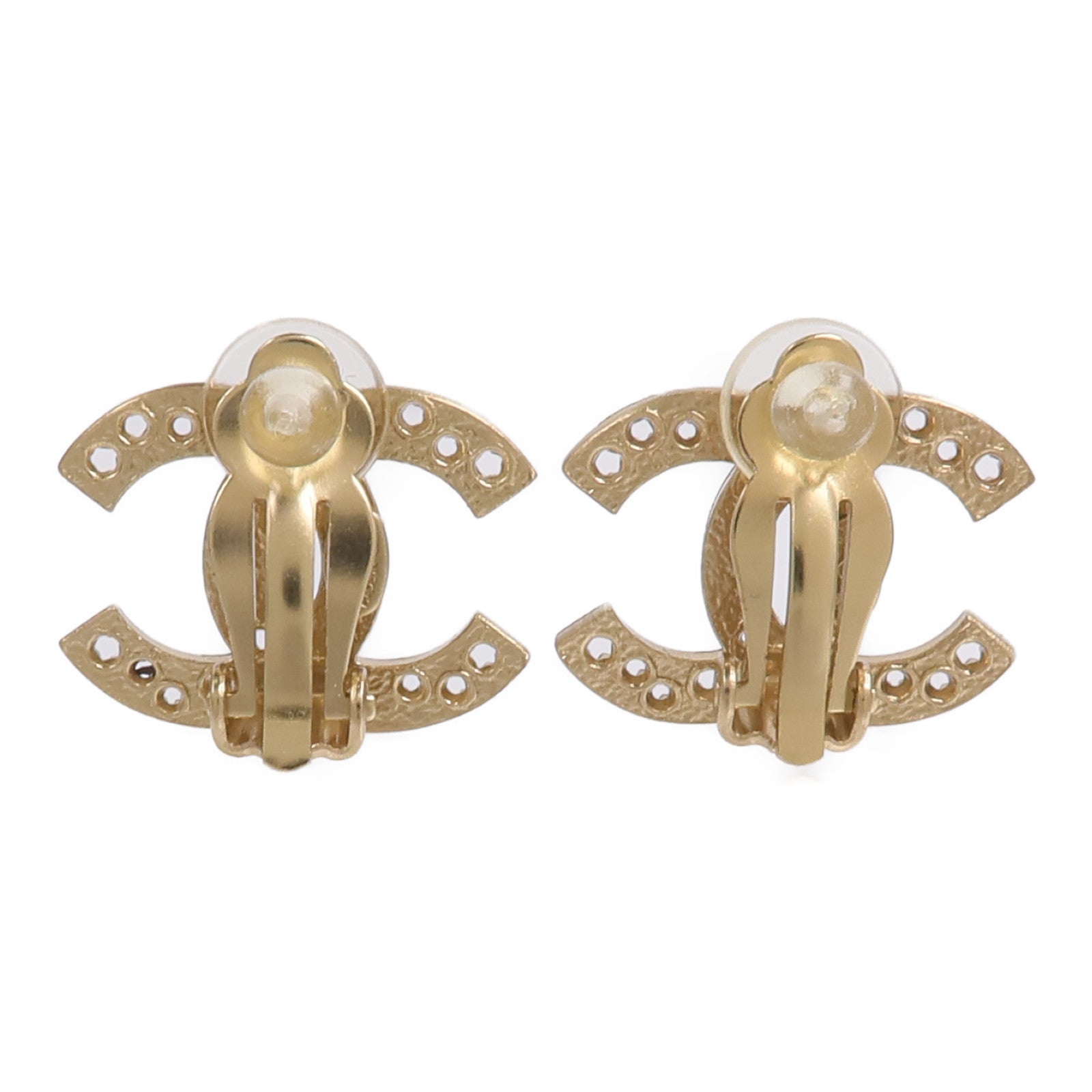 CHANEL 金屬Clip On Earrings耳環
