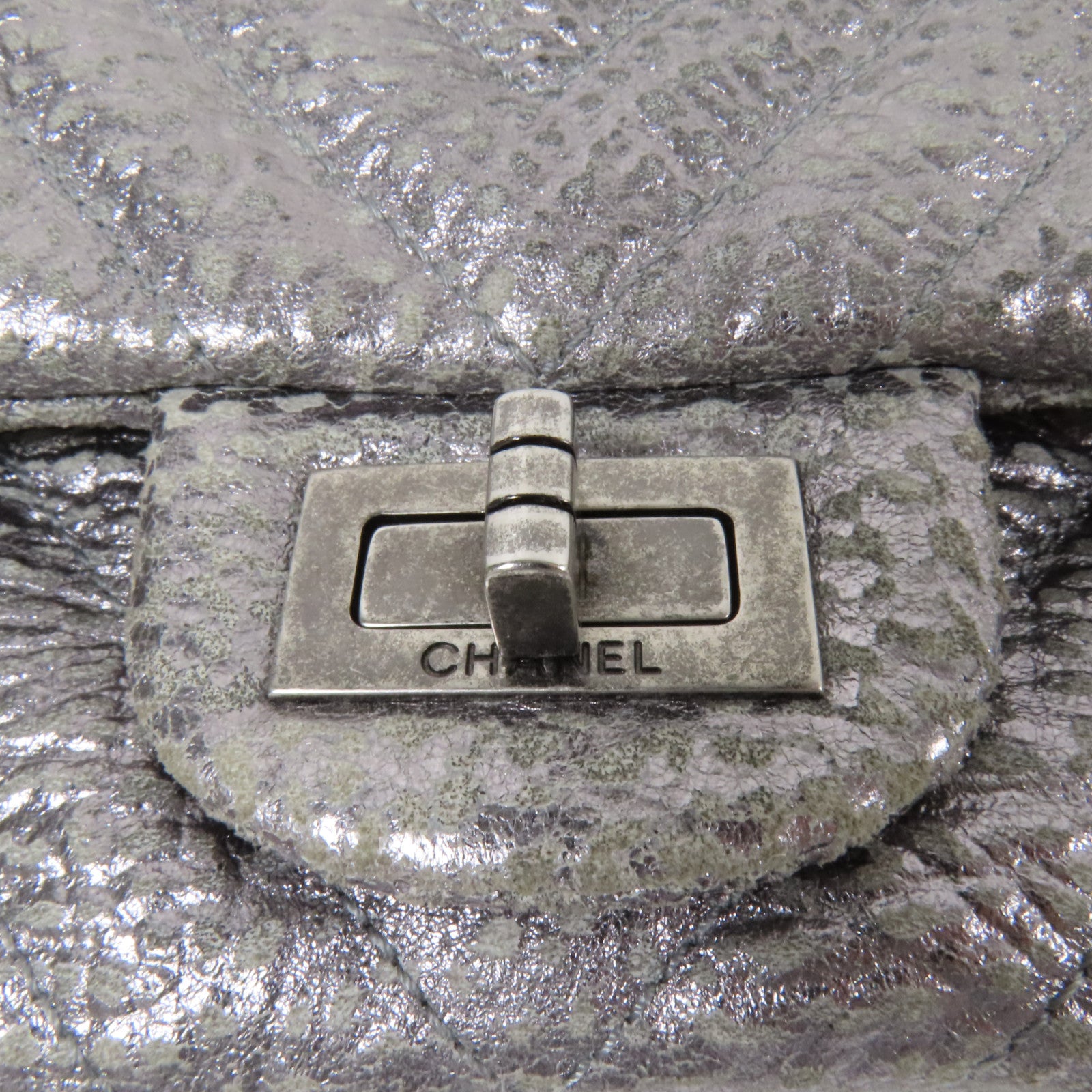 CHANEL 牛皮皮革2.55 Mini鏈帶肩背袋