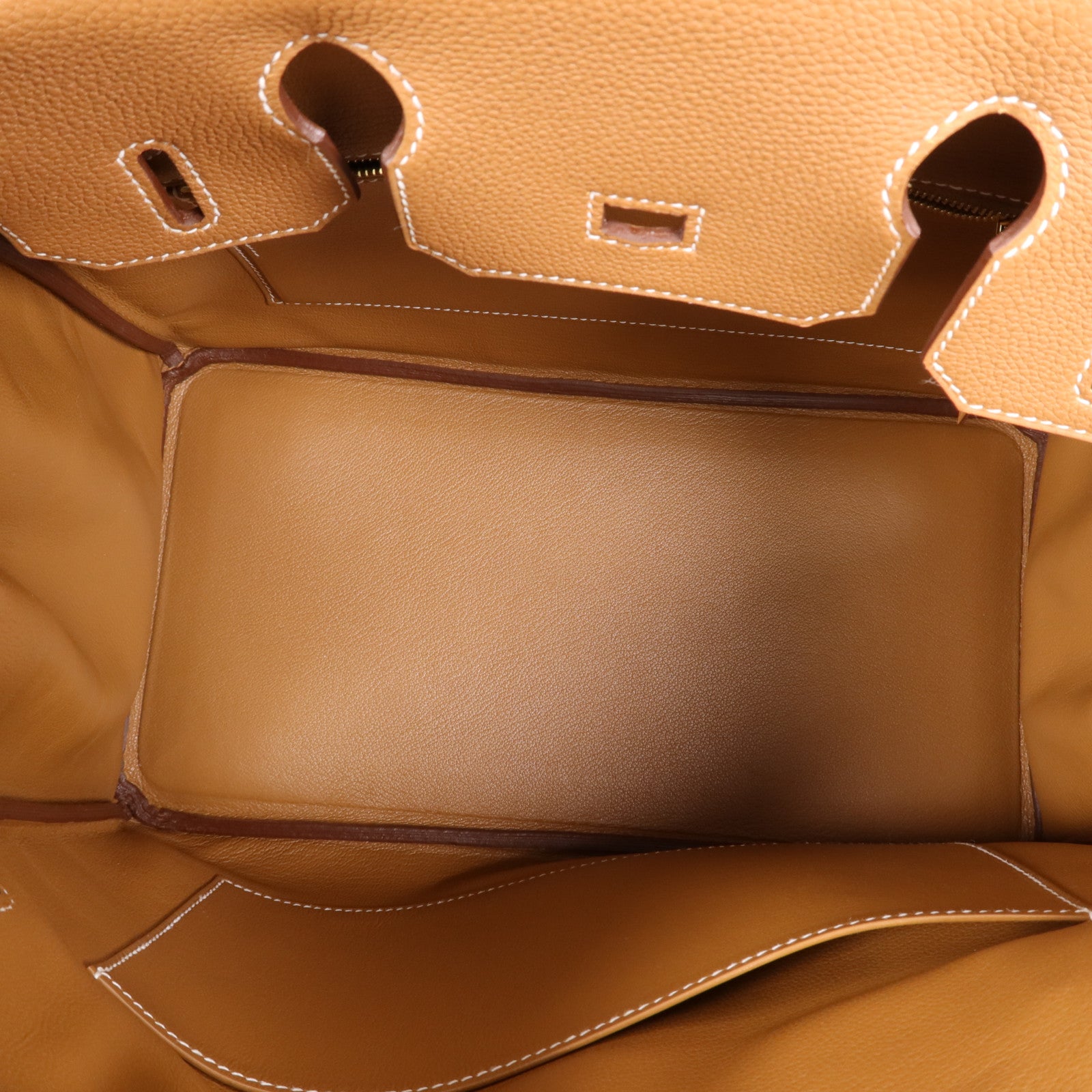 HERMES Togo皮革Birkin 30金扣手挽袋Gold