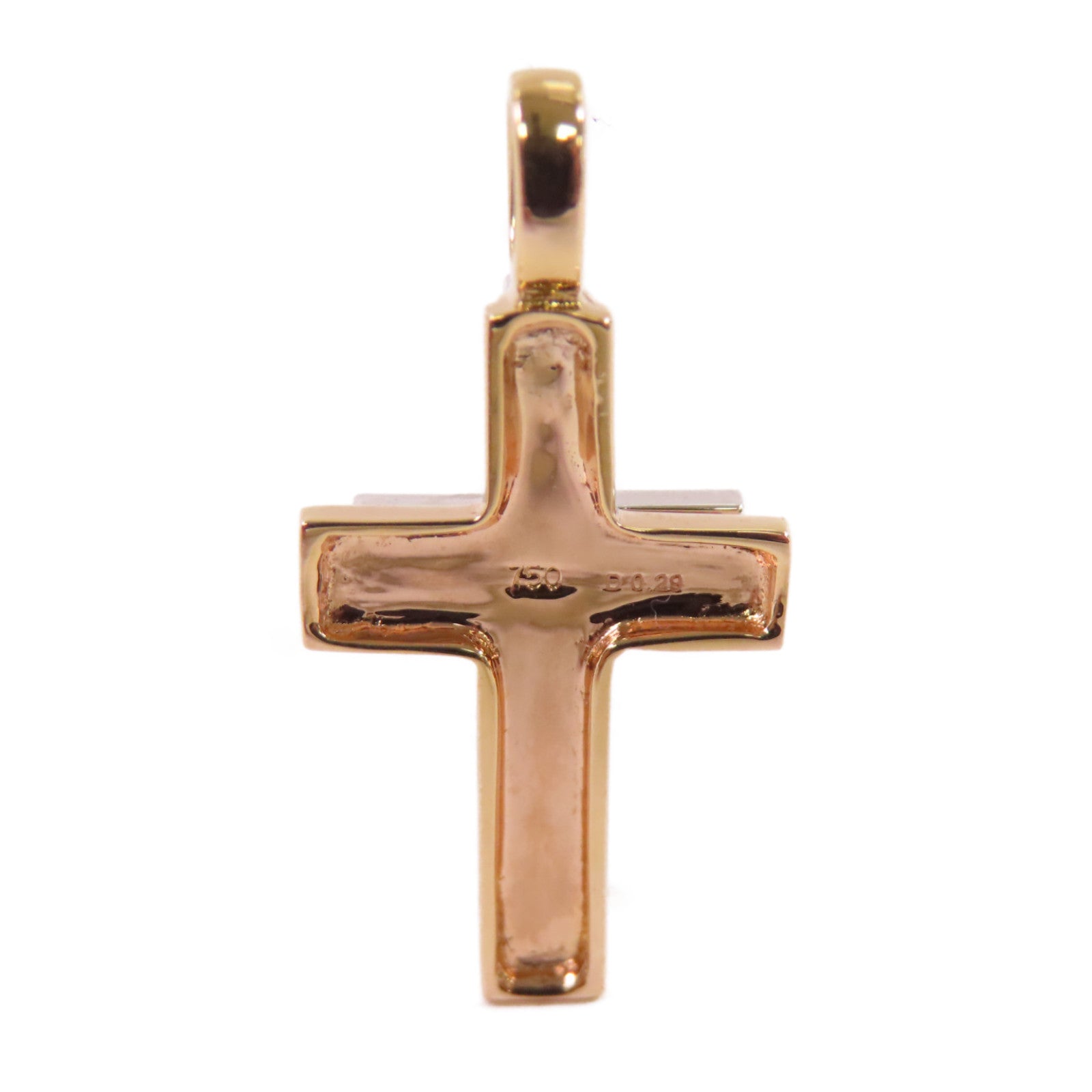 JEWELRY 18K白金Diamond Pendant Top 0.29ct鑽石吊墜