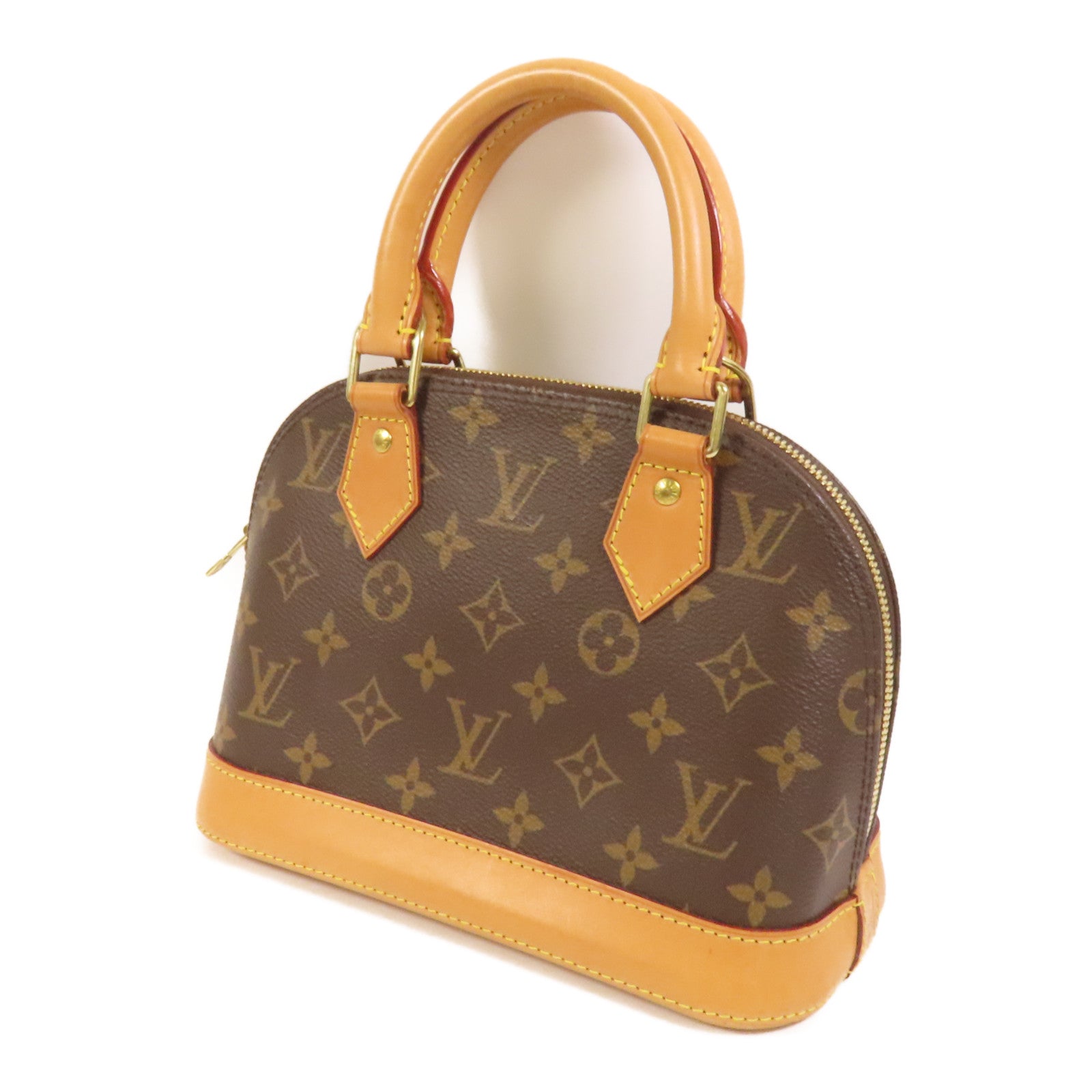 LOUIS VUITTON Monogram Alma BB金扣手挽肩背兩用袋