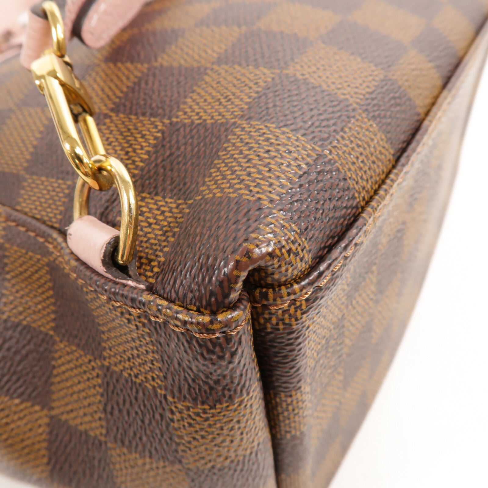 LOUIS VUITTON Damier Ebene Clapton Backpack金扣背包