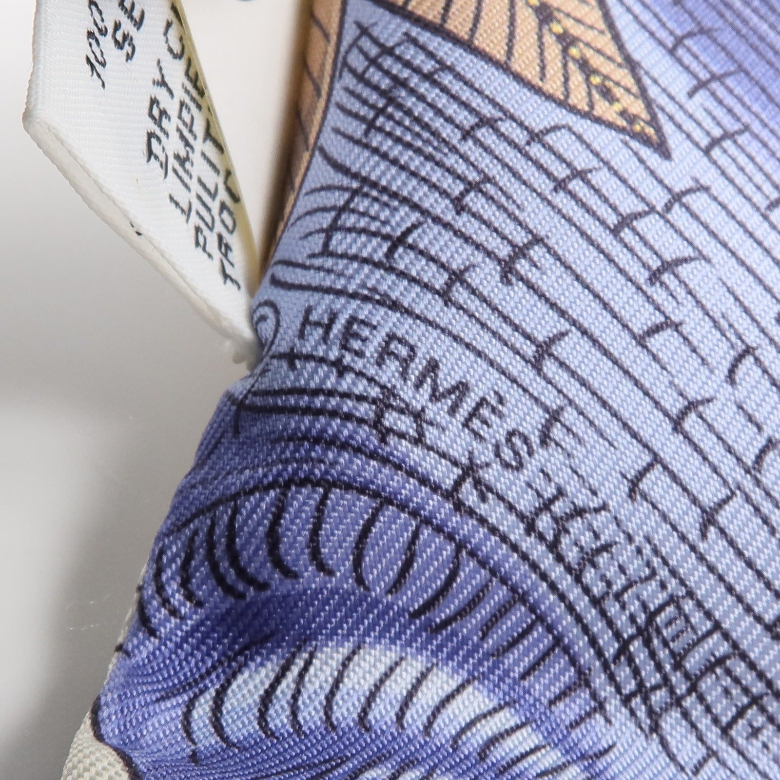 HERMES 絲質Twilly絲巾