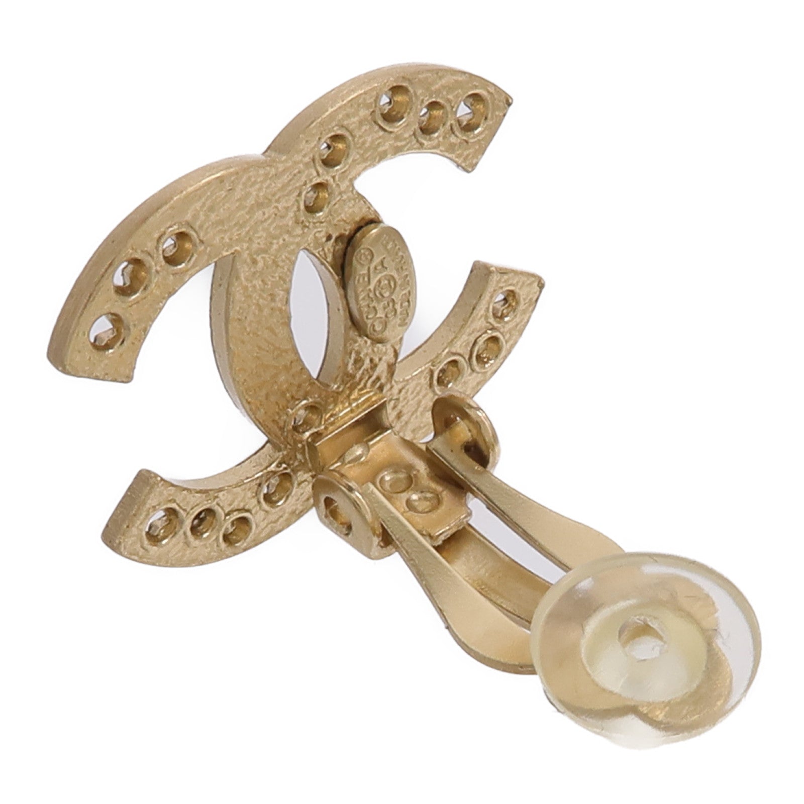 CHANEL 金屬Clip On Earrings耳環