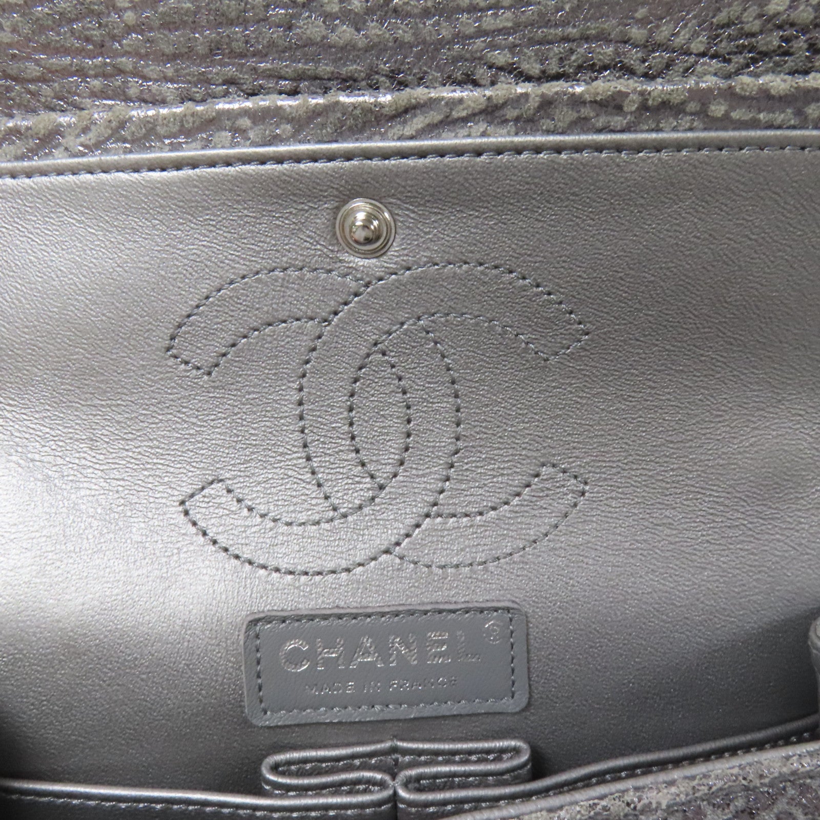 CHANEL 牛皮皮革2.55 Mini鏈帶肩背袋