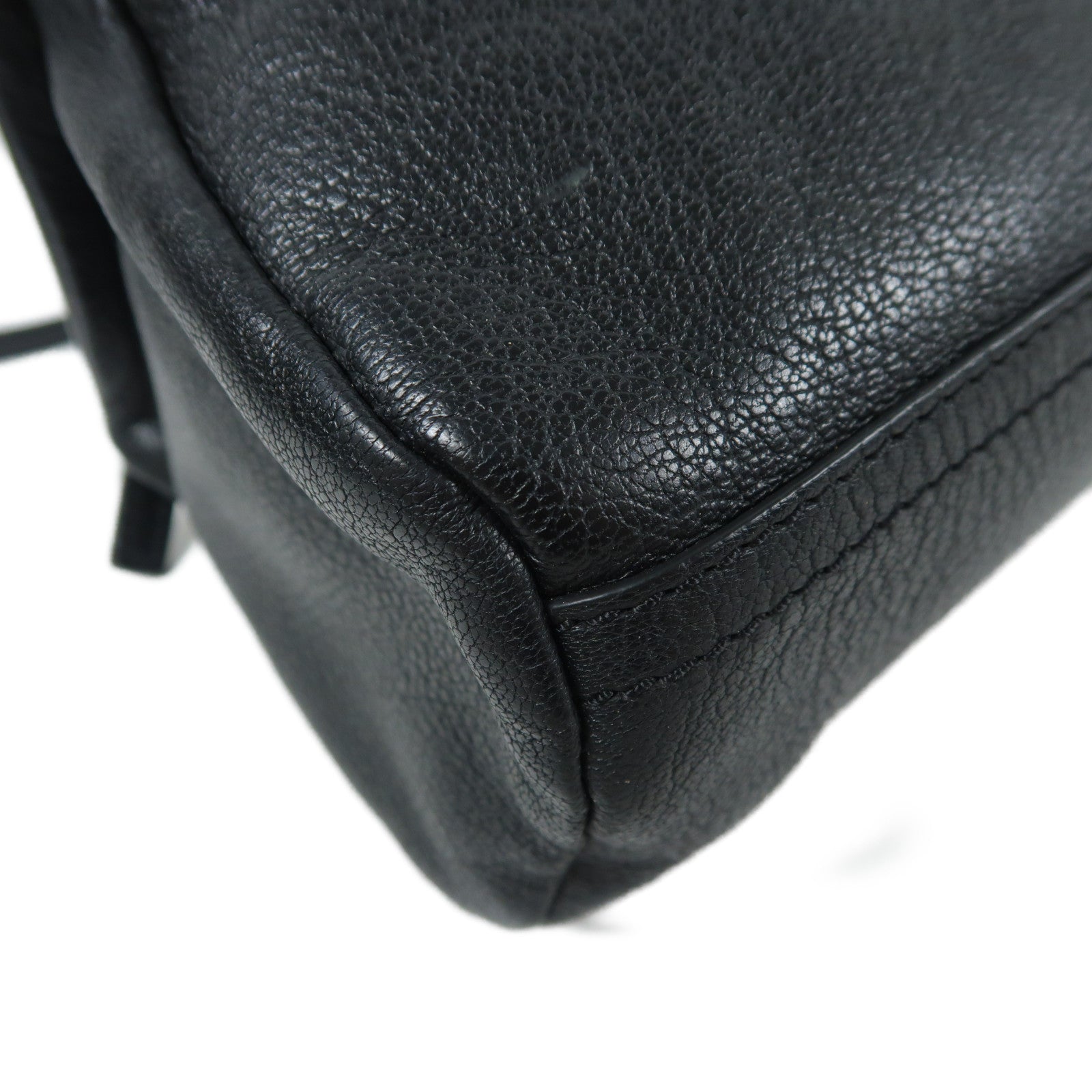 GIVENCHY SHW Pandora Bag Shoulder Bag Calfskin Leather Black