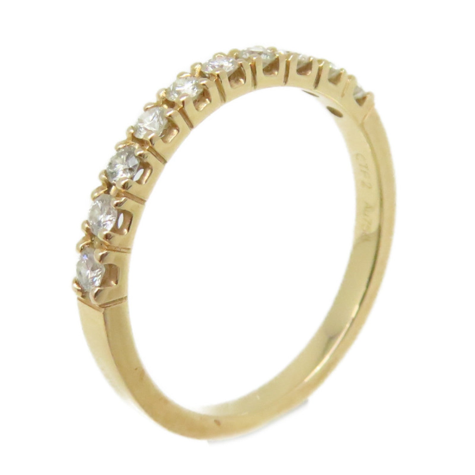 JEWELRY 【激減優惠】18K玫瑰金/0.21ct鑽石Diamond Ring戒指US#4.25