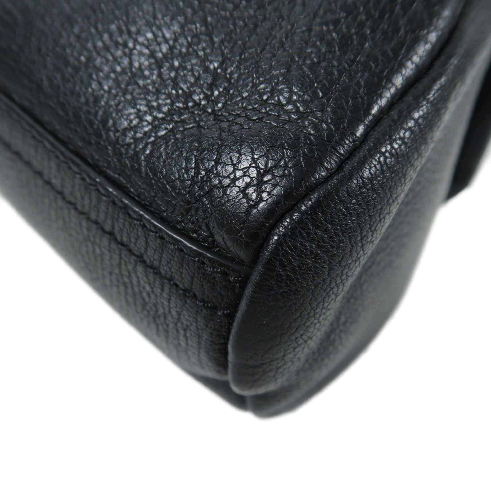 GIVENCHY SHW Pandora Bag Shoulder Bag Calfskin Leather Black