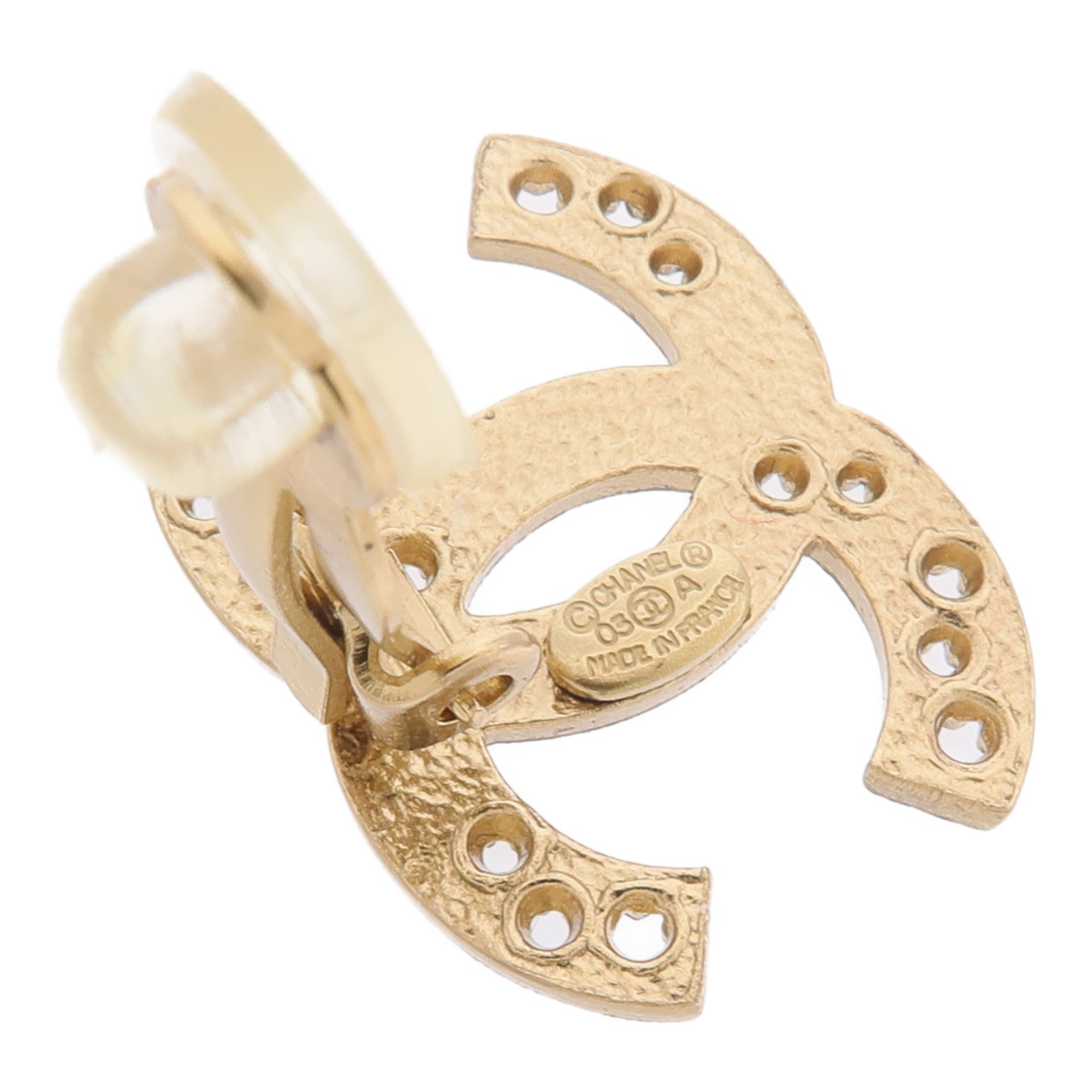 CHANEL 金屬Clip On Earrings耳環