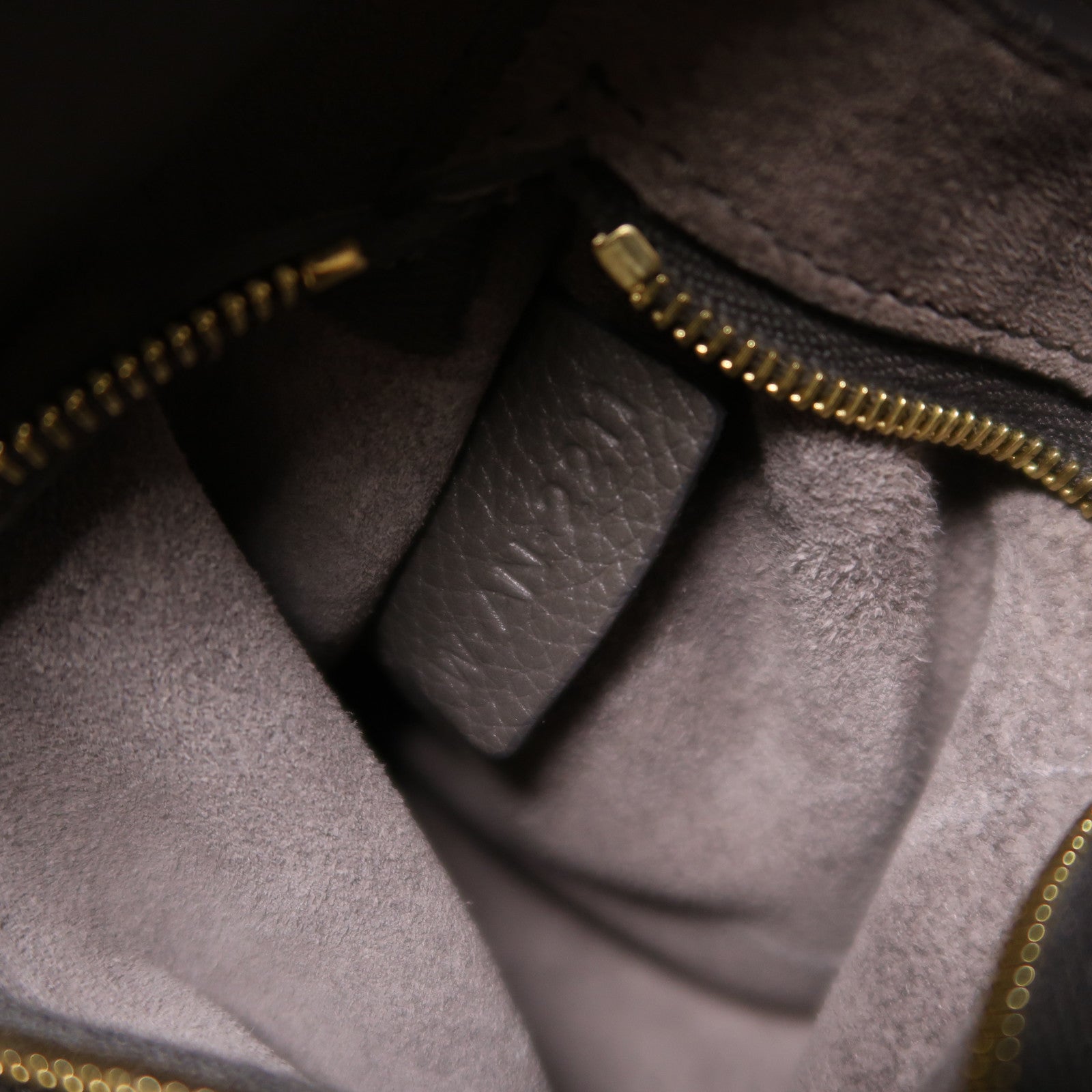 CELINE 【激減優惠】牛皮皮革Sangle Bucket Bag金扣肩背袋