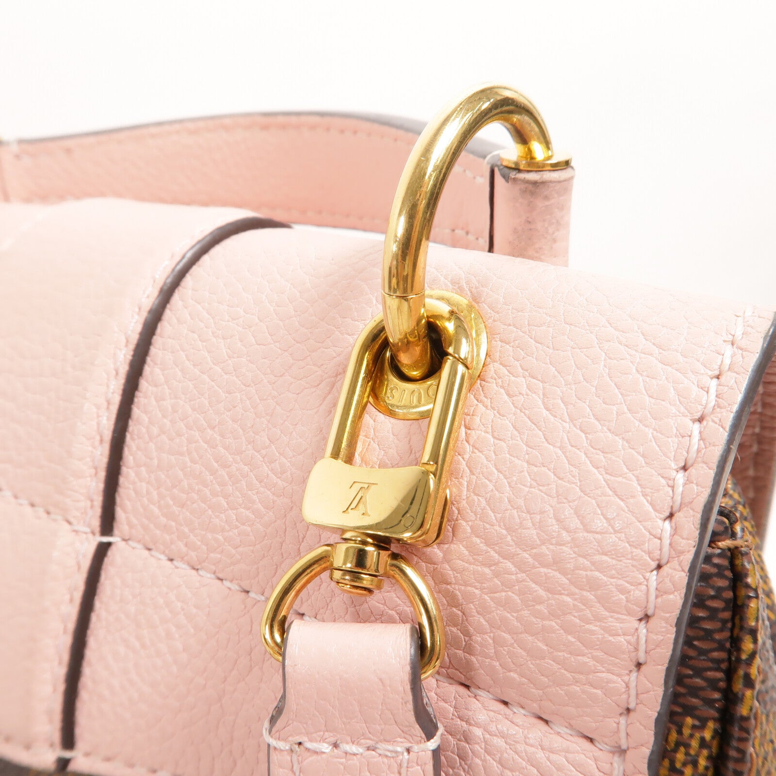 LOUIS VUITTON Damier Ebene Clapton Backpack金扣背包