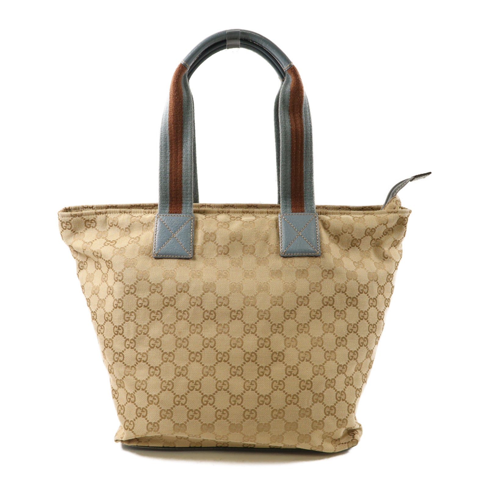 GUCCI 帆布Shoulder Bag肩背袋棕色