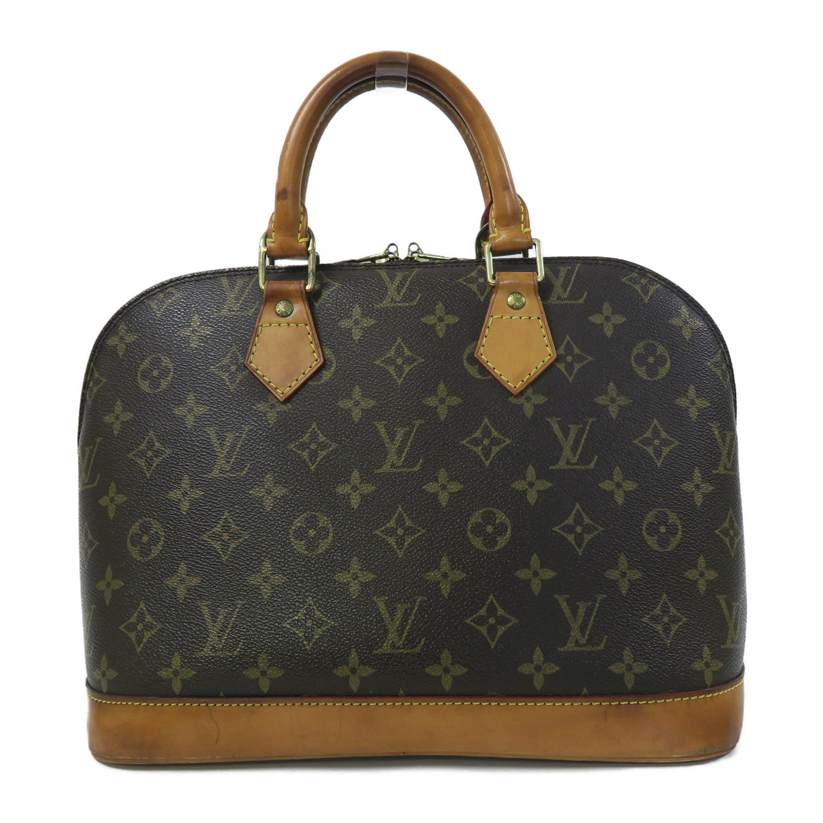 LOUIS VUITTON **【激減優惠】Monogram Alma MM金扣手挽袋啡色