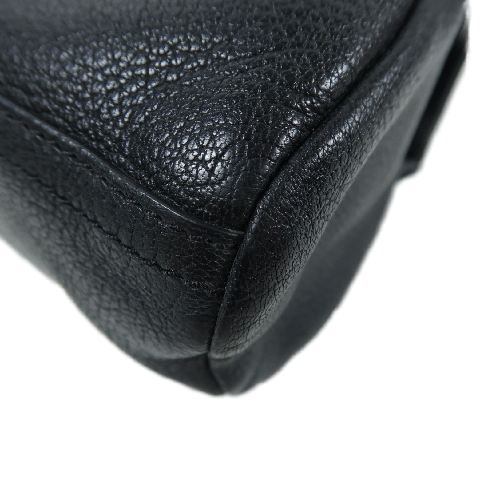 GIVENCHY SHW Pandora Bag Shoulder Bag Calfskin Leather Black