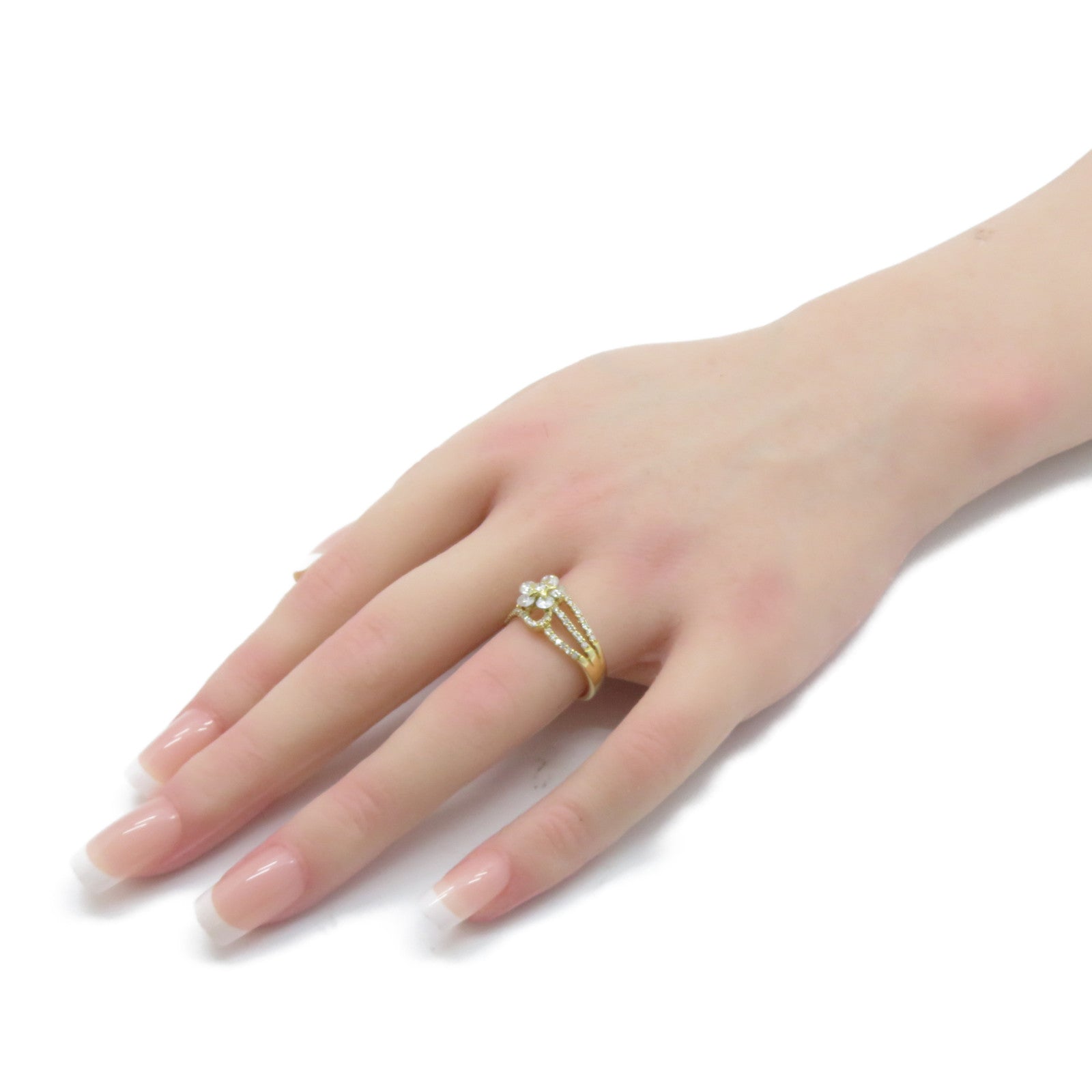 JEWELRY 【激減優惠】18K黃金Diamond Ring 1.00ct鑽石戒指US#7