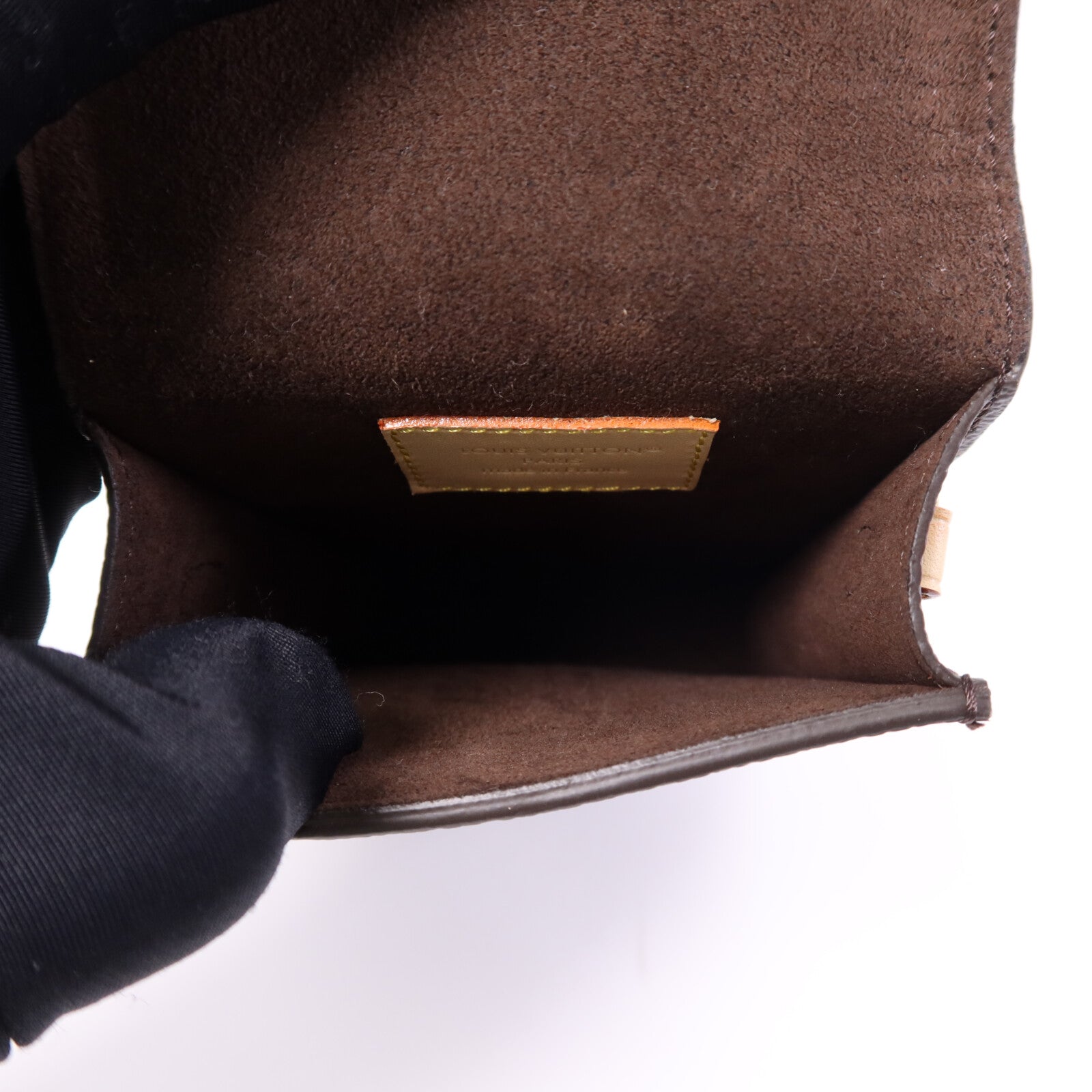 LOUIS VUITTON Monogram Phone Pouch Metis金扣鏈帶肩背袋