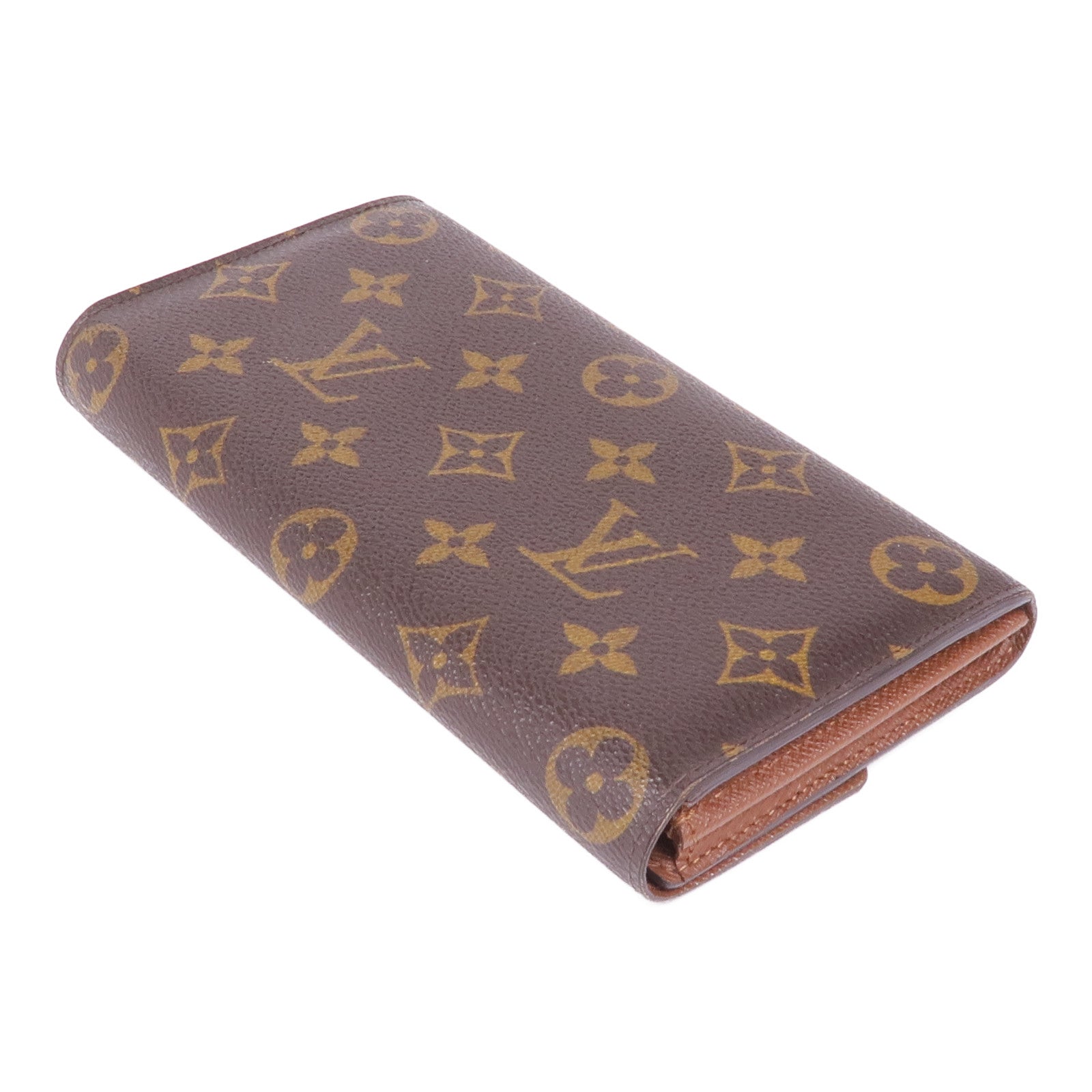 LOUIS VUITTON 【激減優惠】Monogram Portefeuille Sarah金扣長錢包