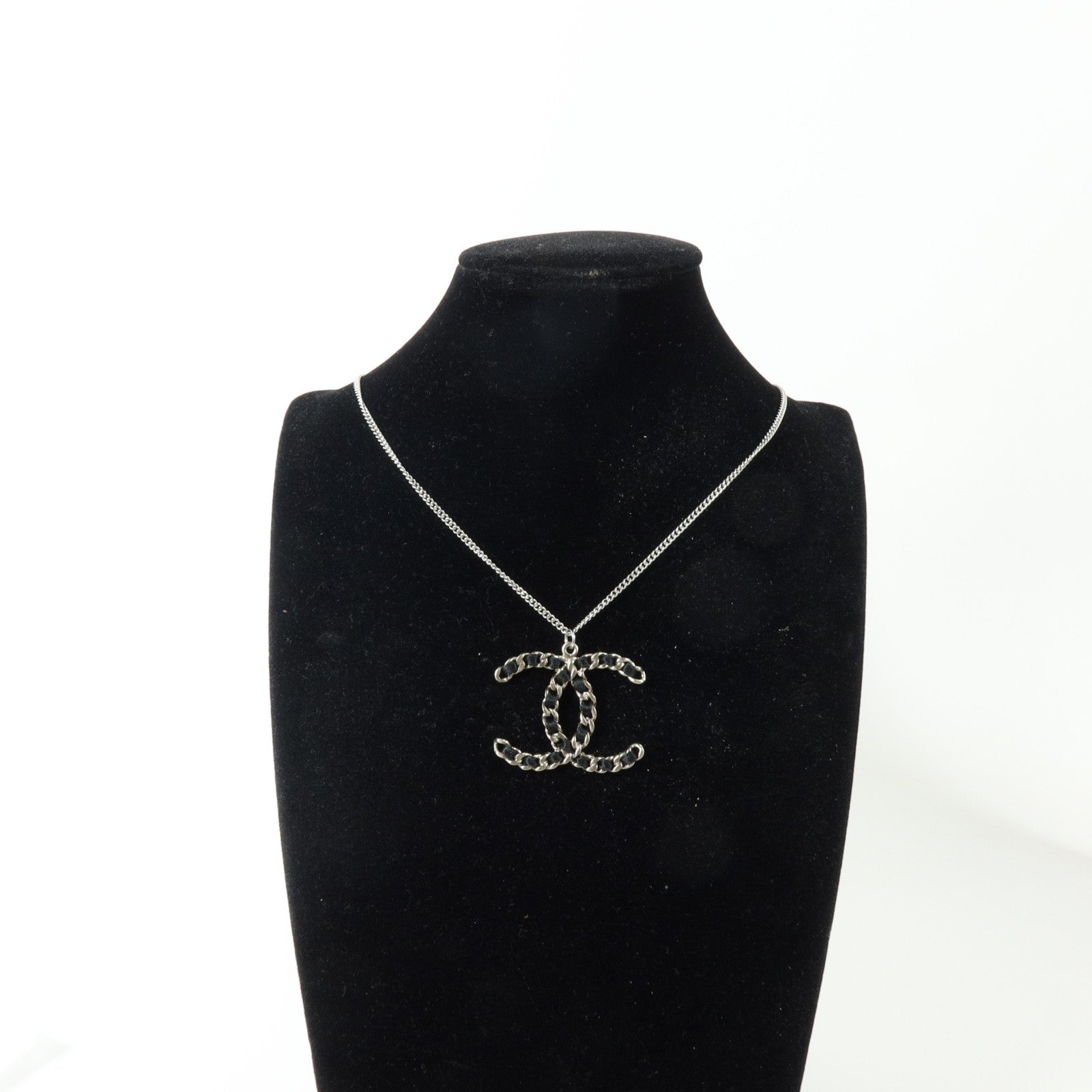 CHANEL 金屬/皮革Necklace項鏈