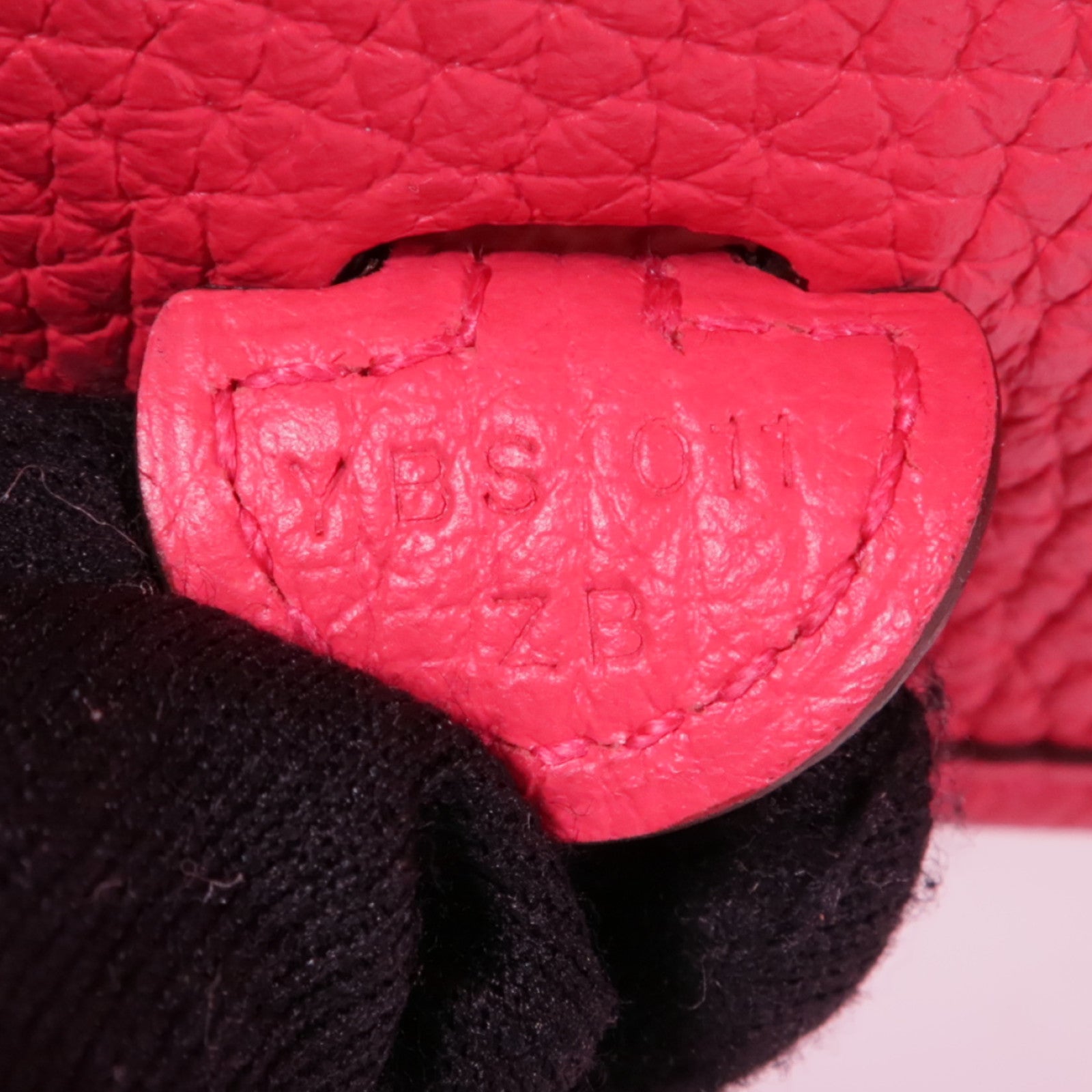 HERMES Clemence皮革Evelyne 16 Amazone銀扣肩背袋Rose Extreme