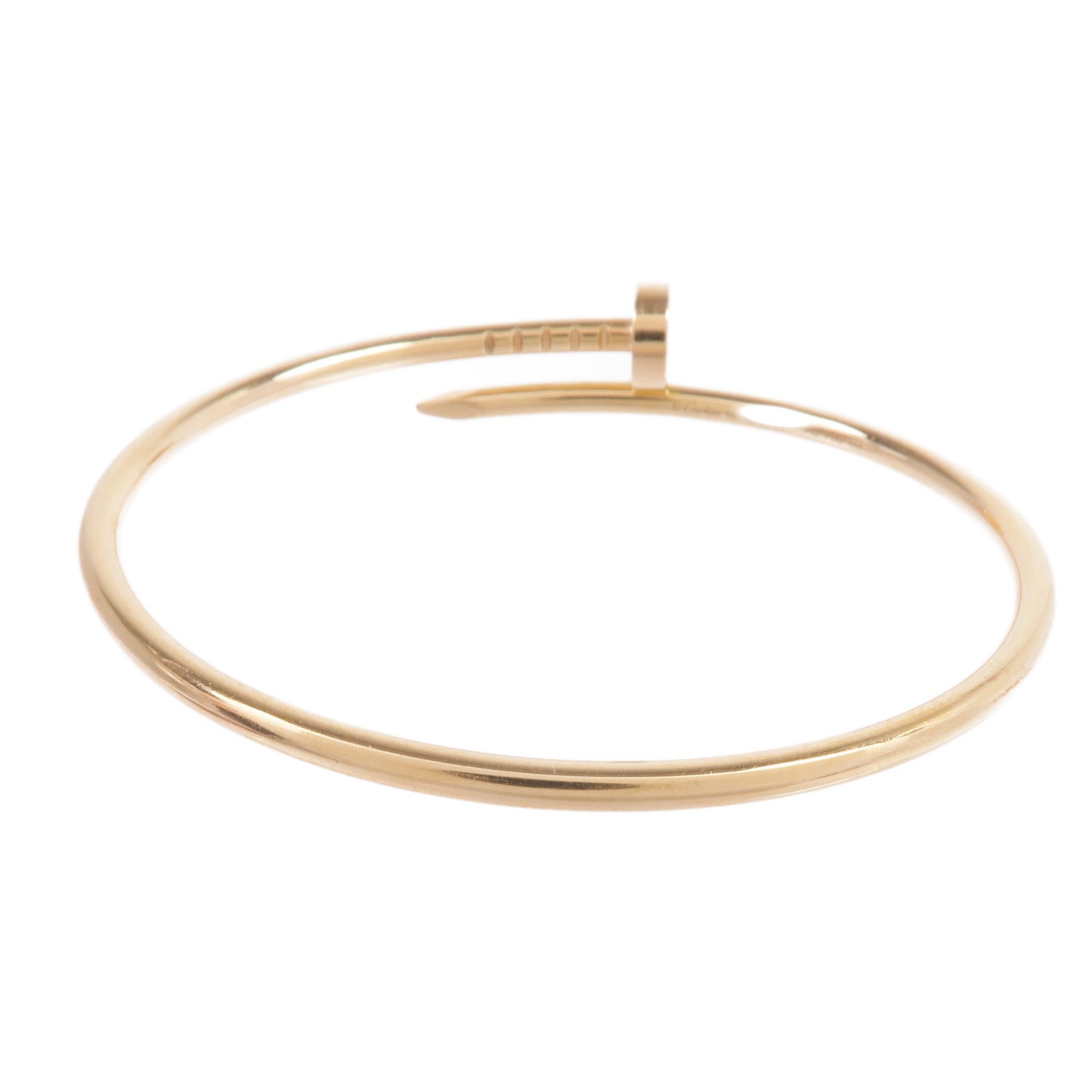 CARTIER 18K玫瑰金Juste un Clou手鐲Cartier#15