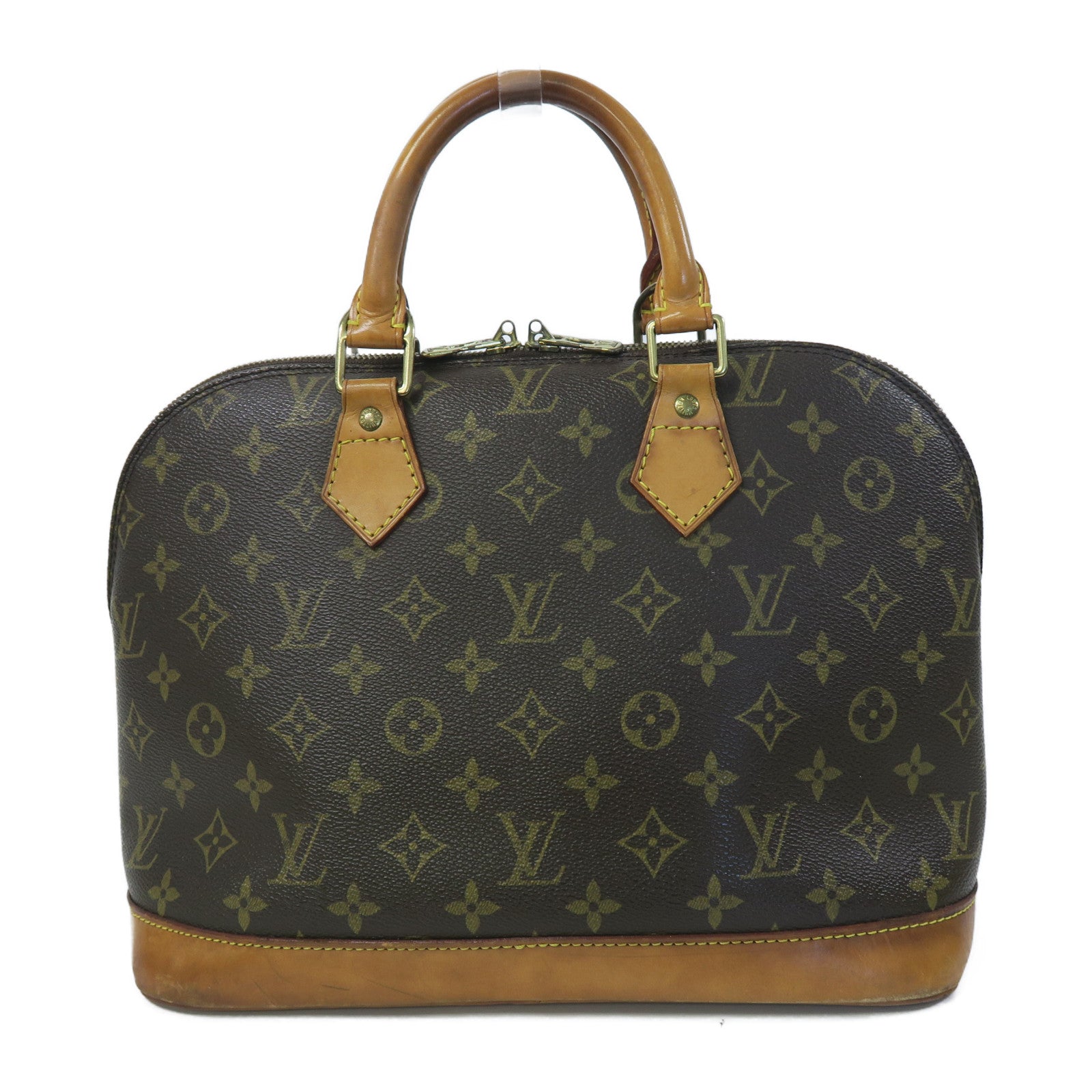 LOUIS VUITTON **【激減優惠】Monogram Alma MM金扣手挽袋啡色